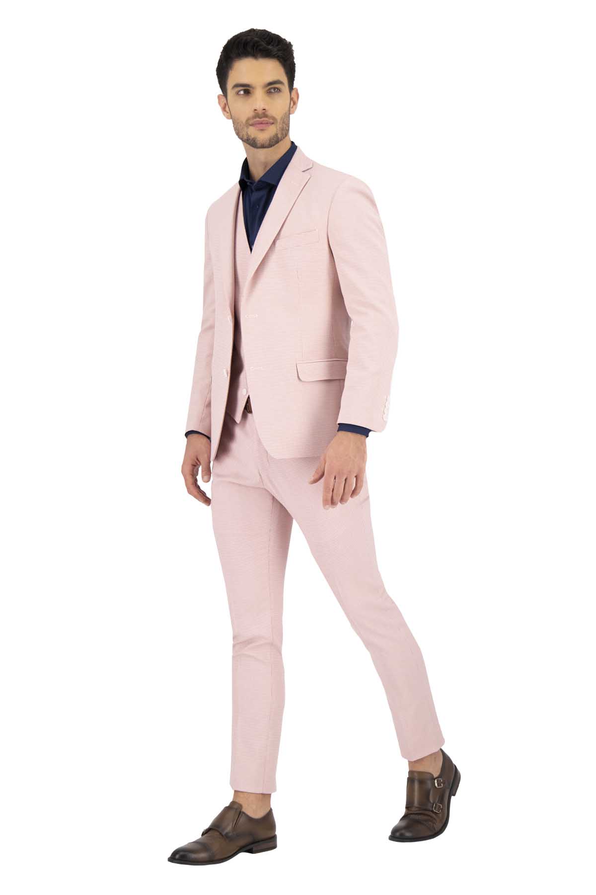 SACO SEPARATE ROSA PASTEL SLIM FIT LMENTAL image number 4