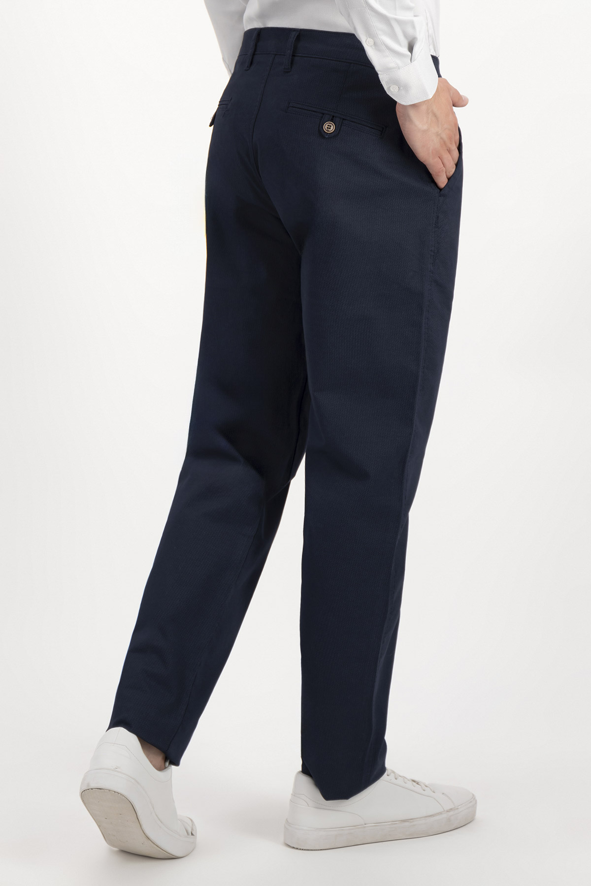 PANTALÓN CASUAL CONTEMPORARY FIT LAMBERTI image number 1