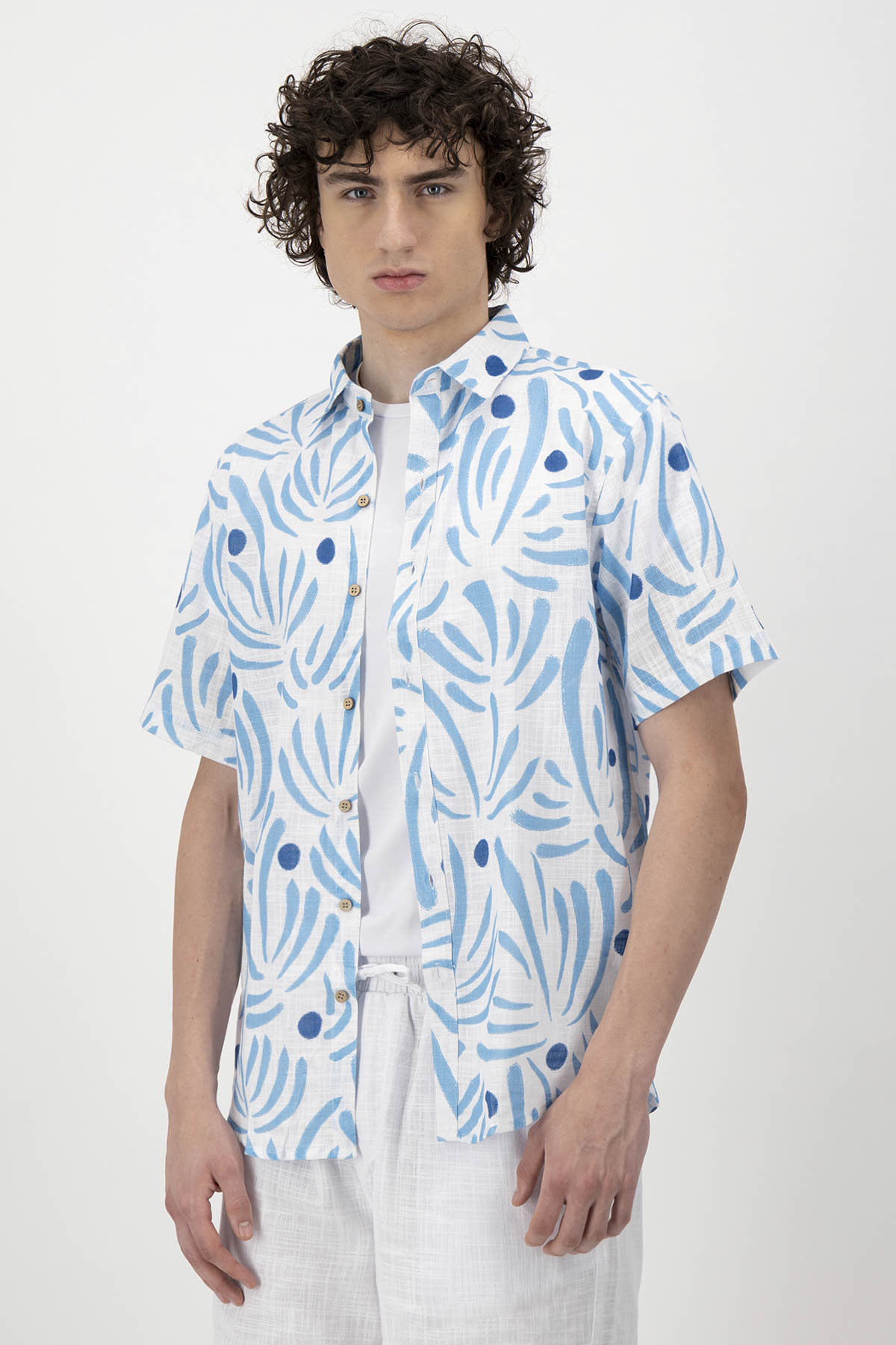 Camisa Casual Slim Fit Lmental
