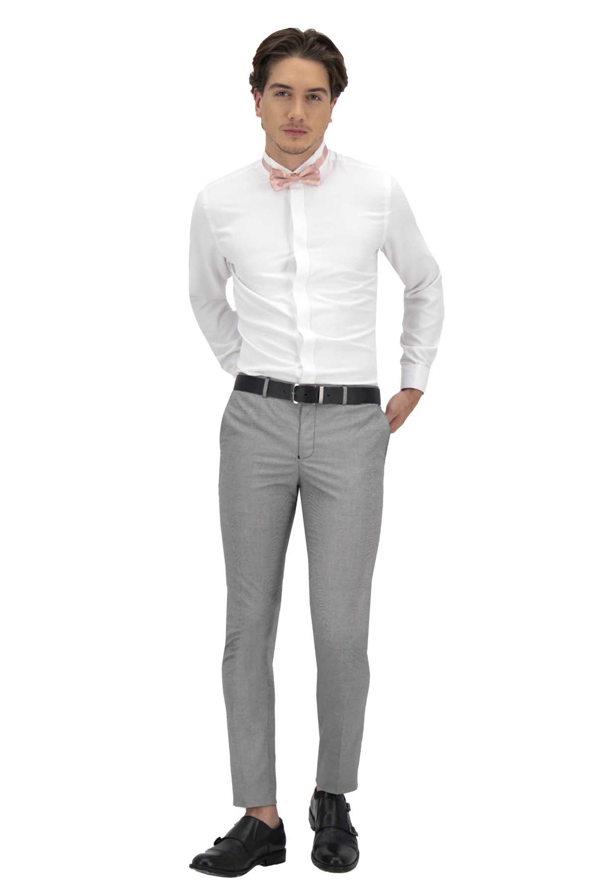 CAMISA CEREMONIA BLANCA SLIM FIT LMENTAL image number 4