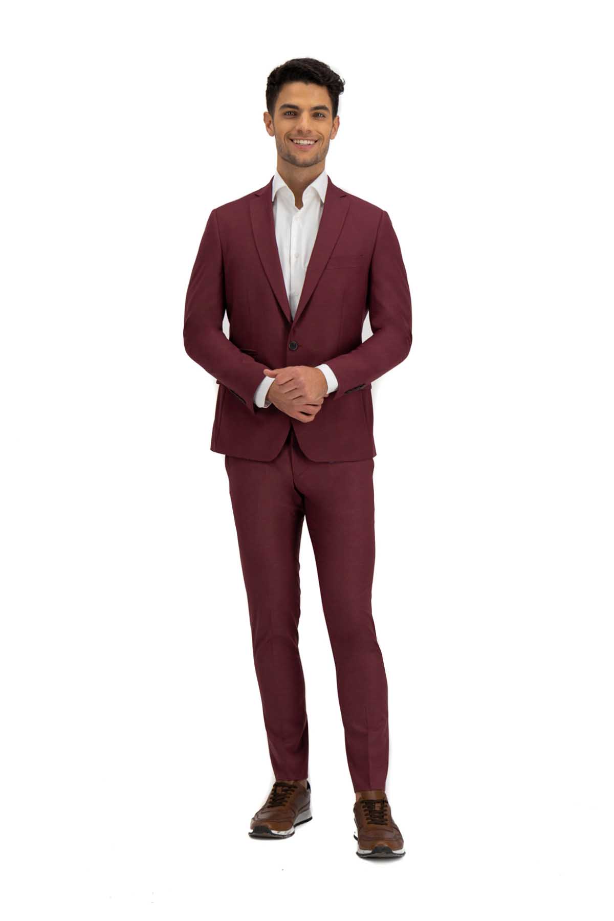 SACO VESTIR VINO SLIM FIT LMENTAL image number 3