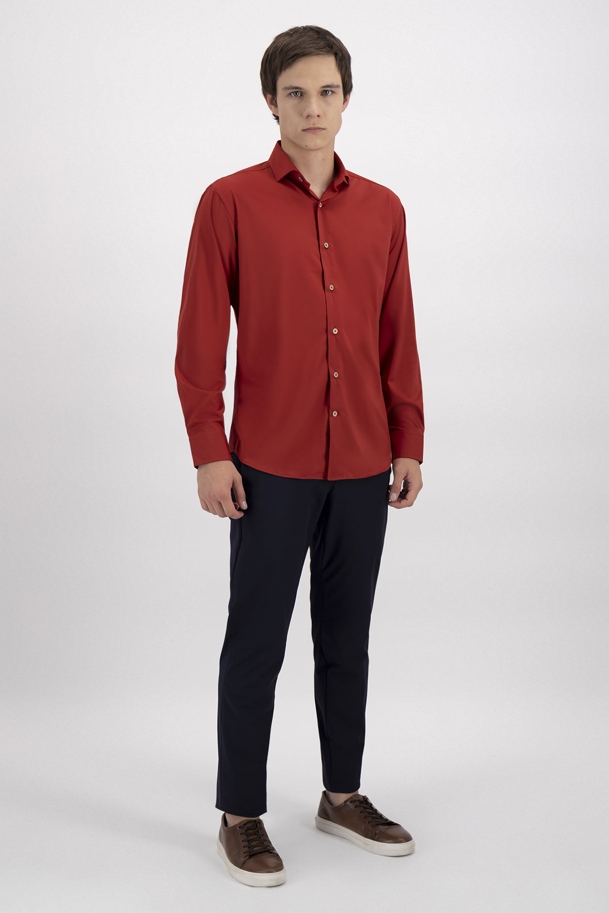 Camisa Formal Tlaolli Slim Fit image number 3