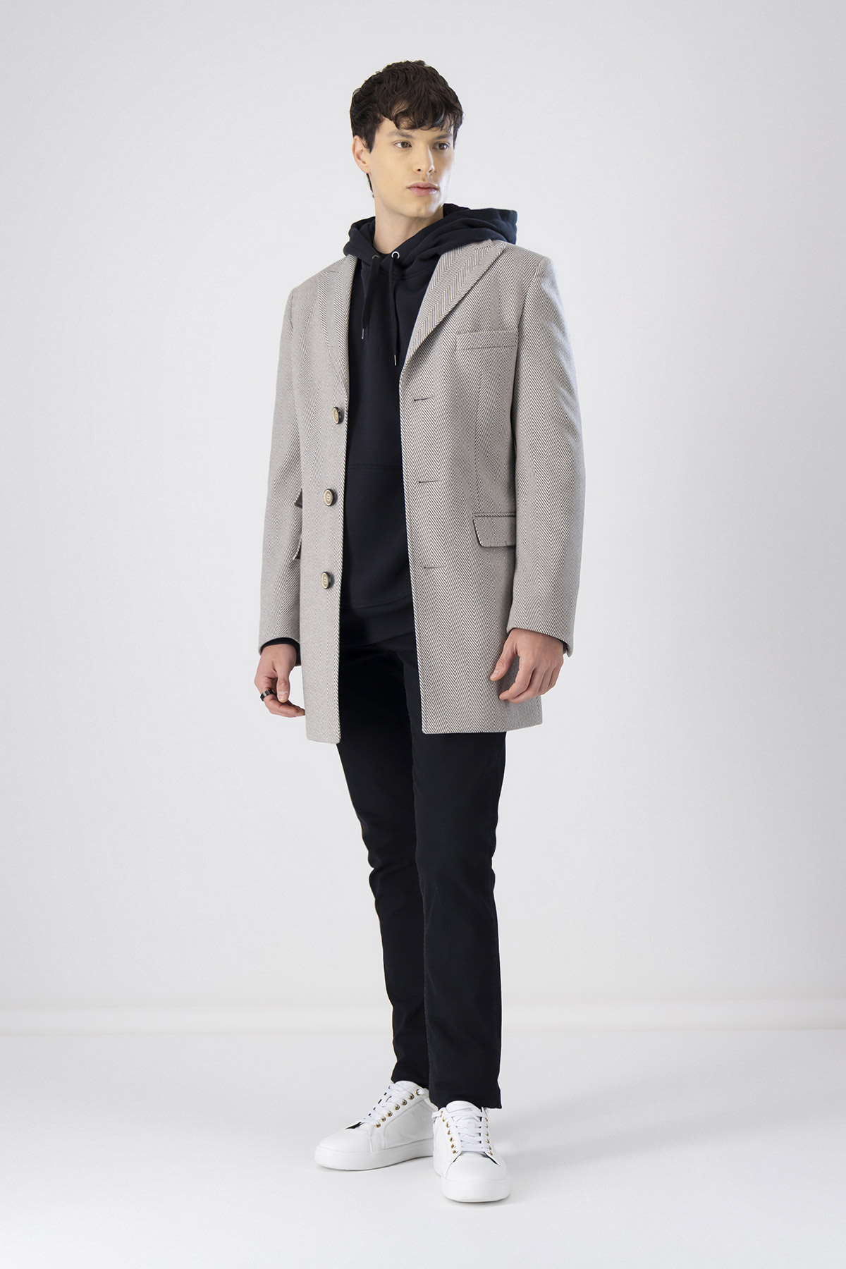 Abrigo Slim Fit Lmental