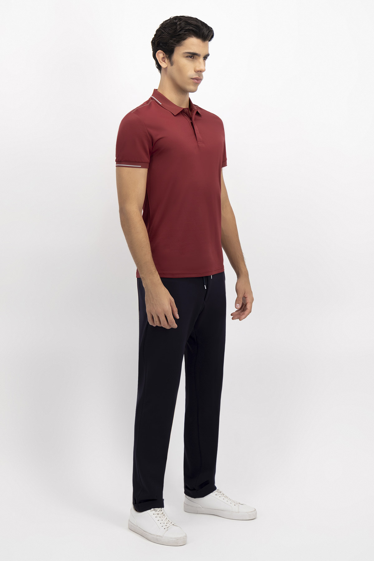 PLAYERA POLO MOVE SLIM FIT LMENTAL image number 3