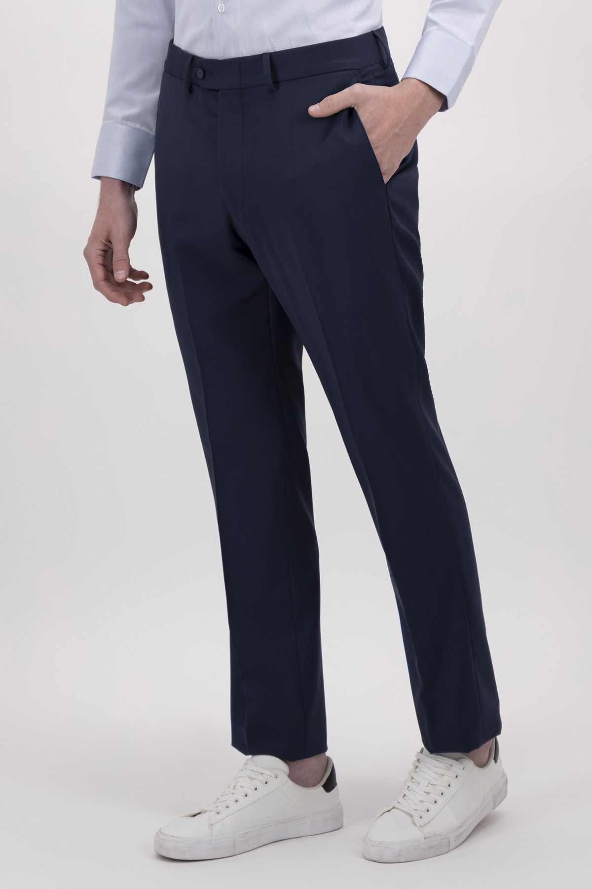 TRAJE FRESCO DI LANA CONTEMPORARY FIT LAMBERTI image number 3