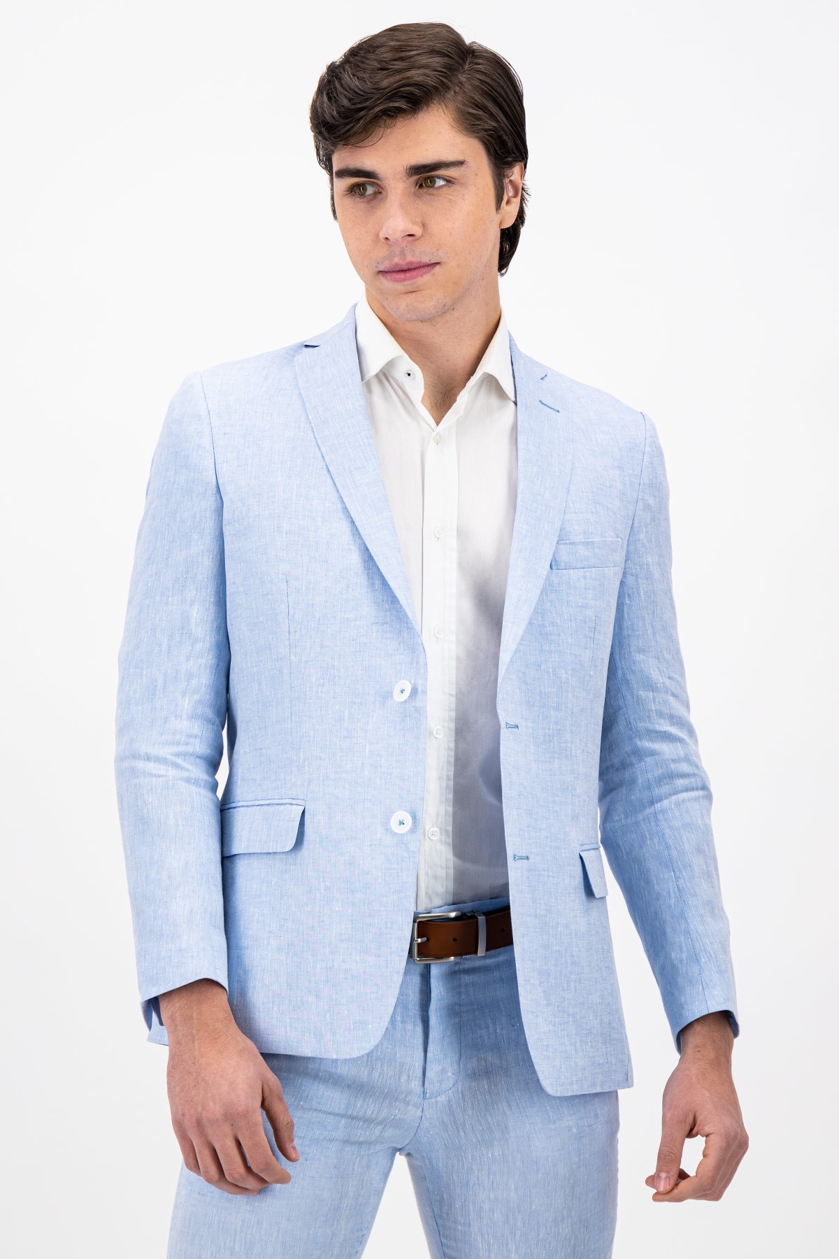 SACO SEPARATE AZUL CLARO SLIM FIT LMENTAL image number 1