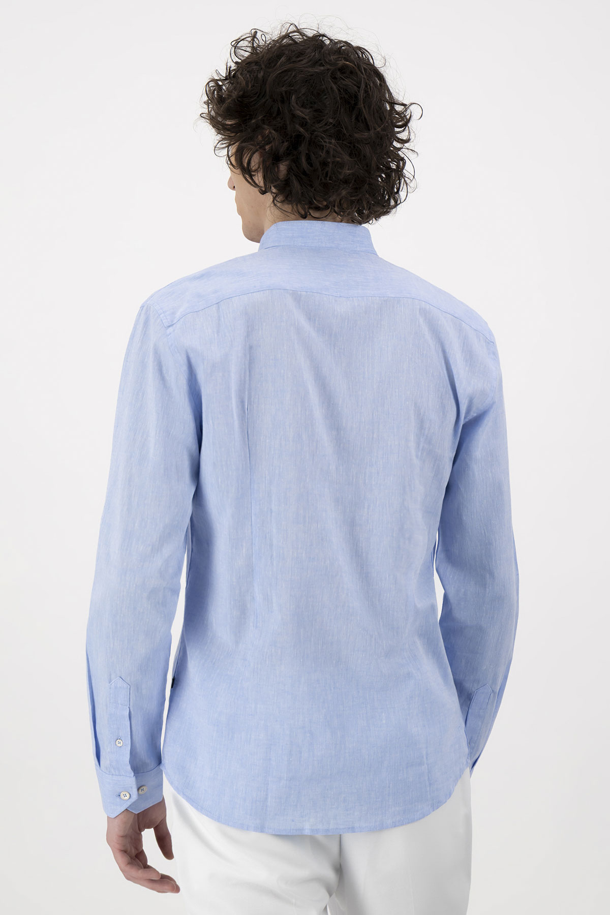 Camisa Casual Linen Slim Fit Lmental
