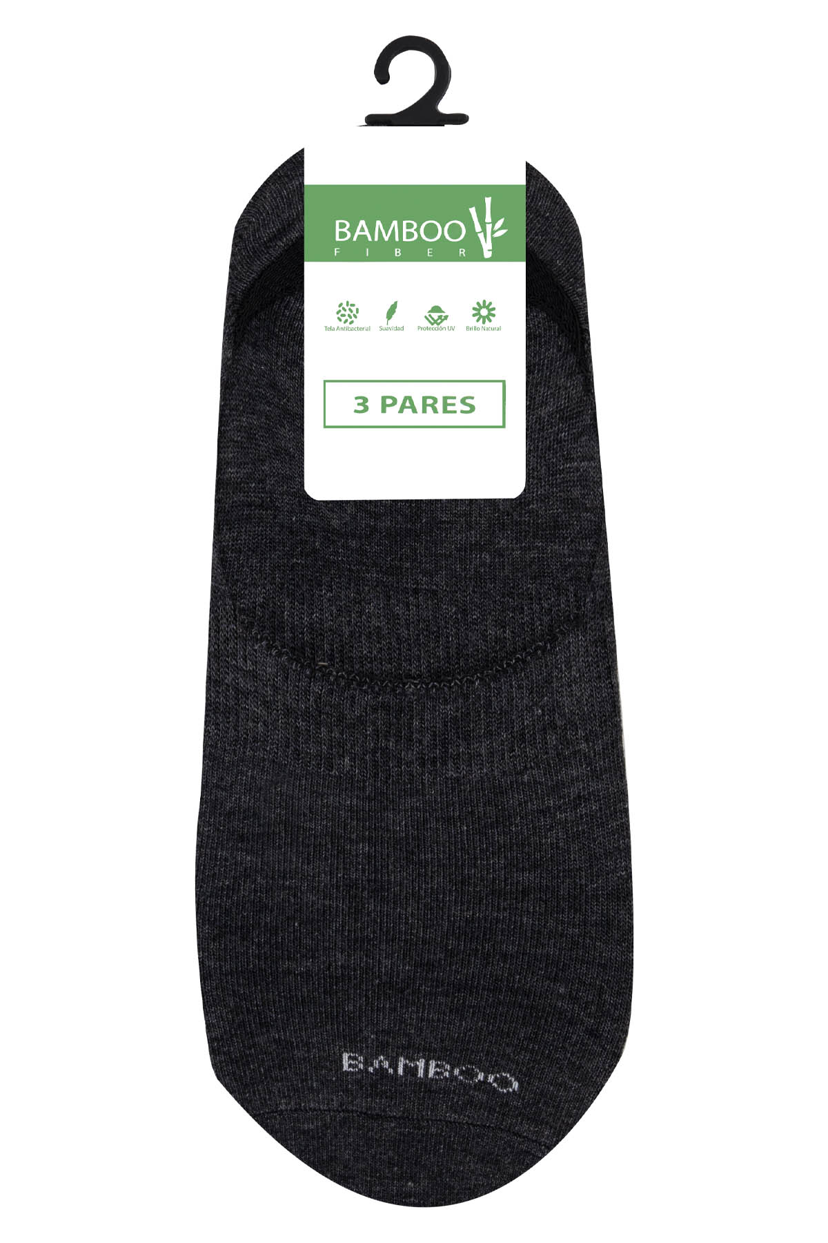 3 Pack Calcetines Bamboo Fiber Mens Fashion image number 0