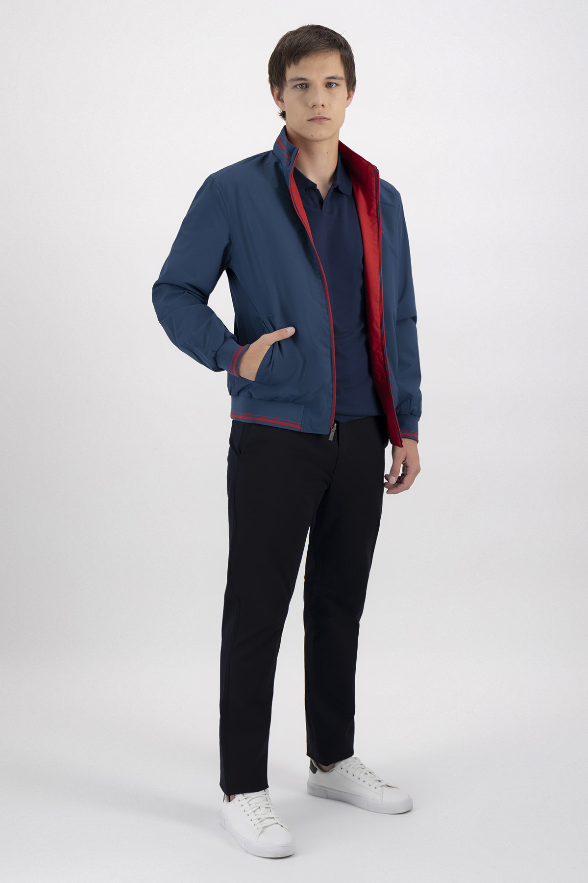 Chamarra Reversible Contemporary Fit
