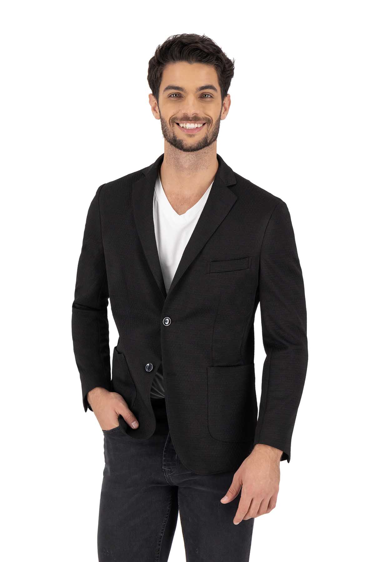 Saco de online vestir negro