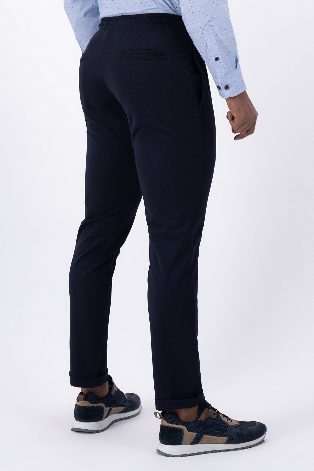 PANTALÓN SEPARATE JOGGER AZUL MARINO SLIM FIT LMENTAL image number 2