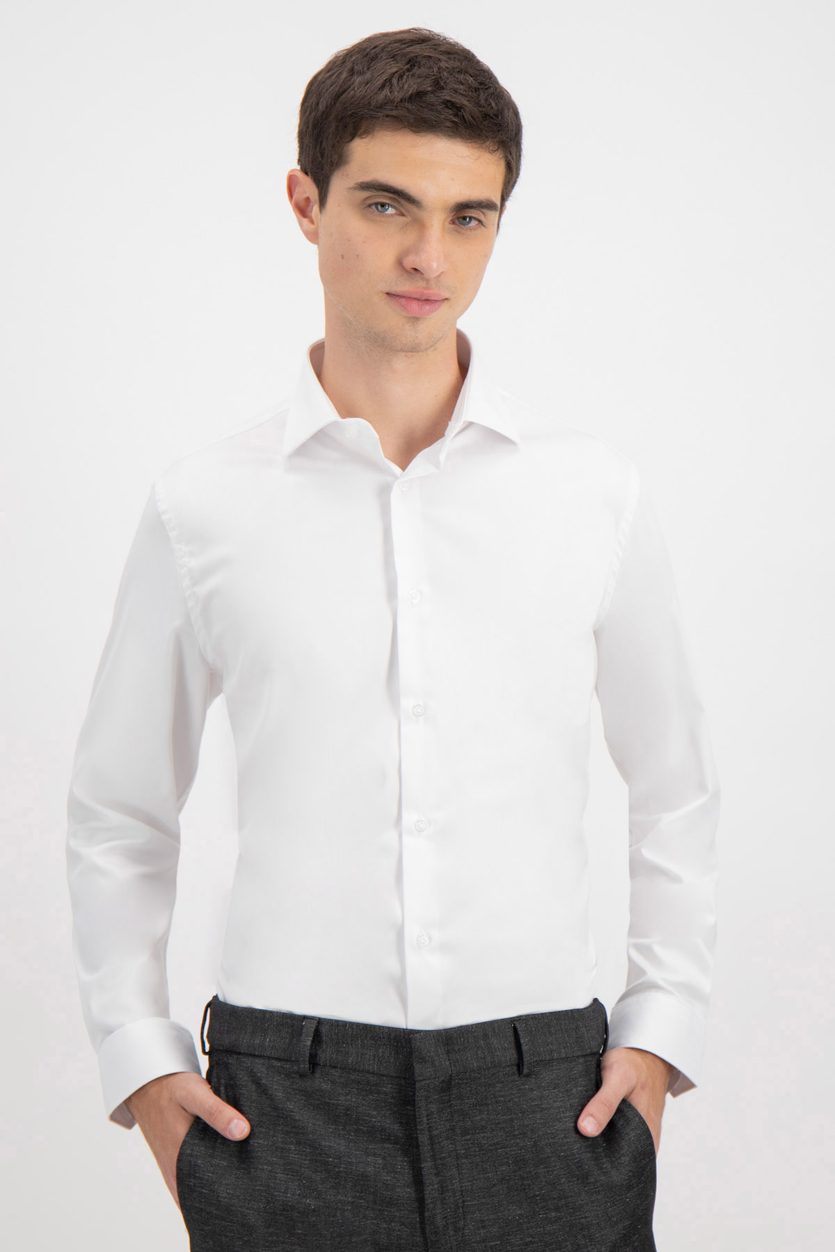 CAMISA VESTIR BAMBOO FIBER SLIM FIT LMENTAL image number 1