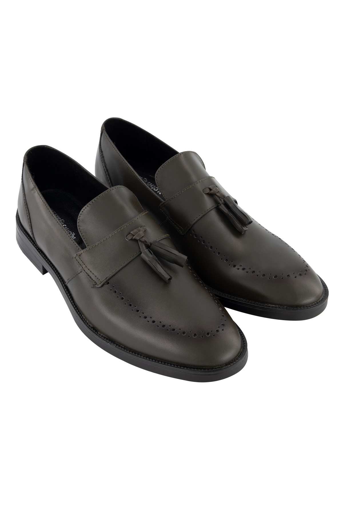 CALZADO VERDE OBSCURO MENS FASHION image number 0