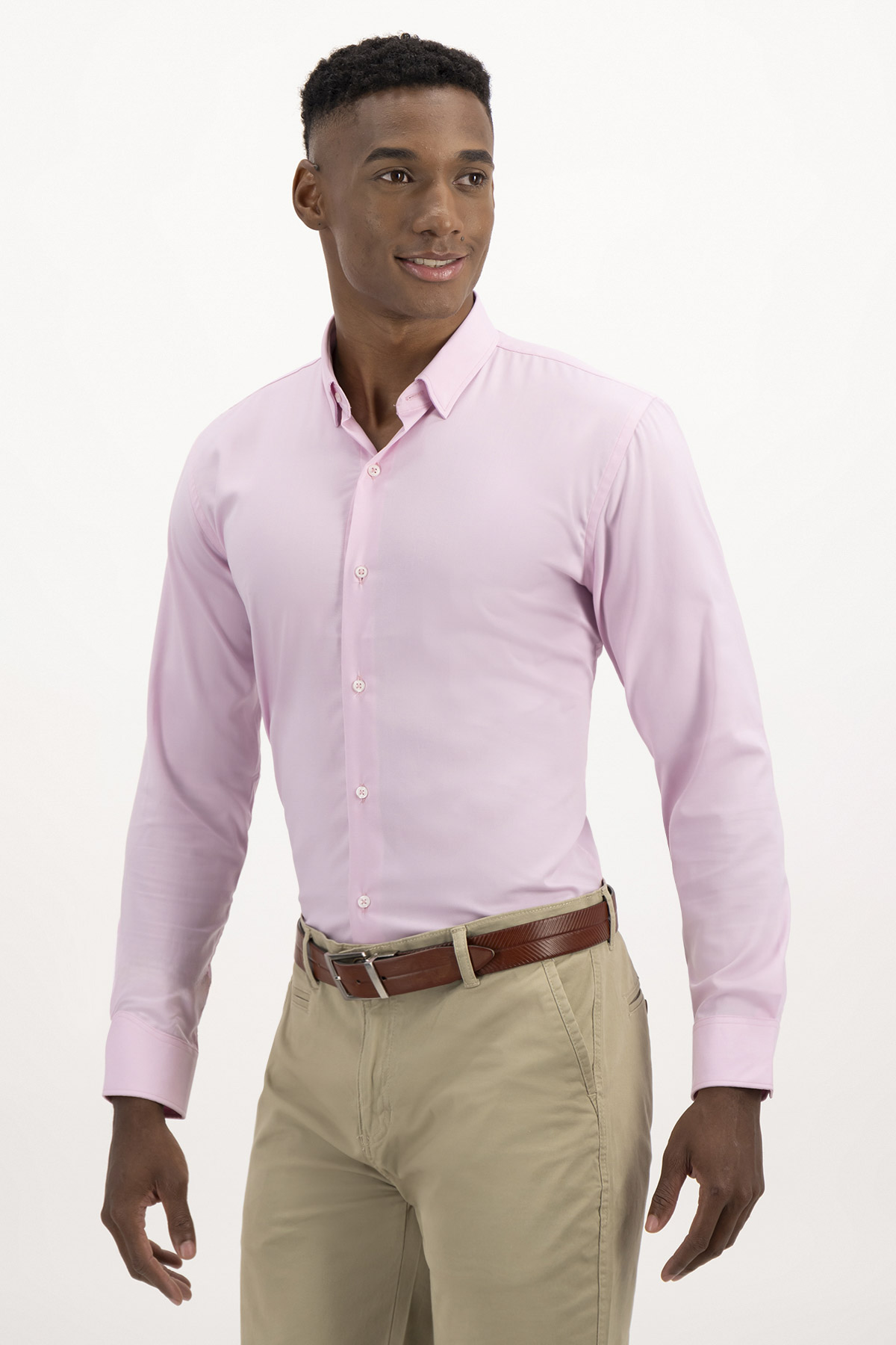 CAMISA FORMAL BAMBOO FIBER SLIM FIT LMENTAL image number 0