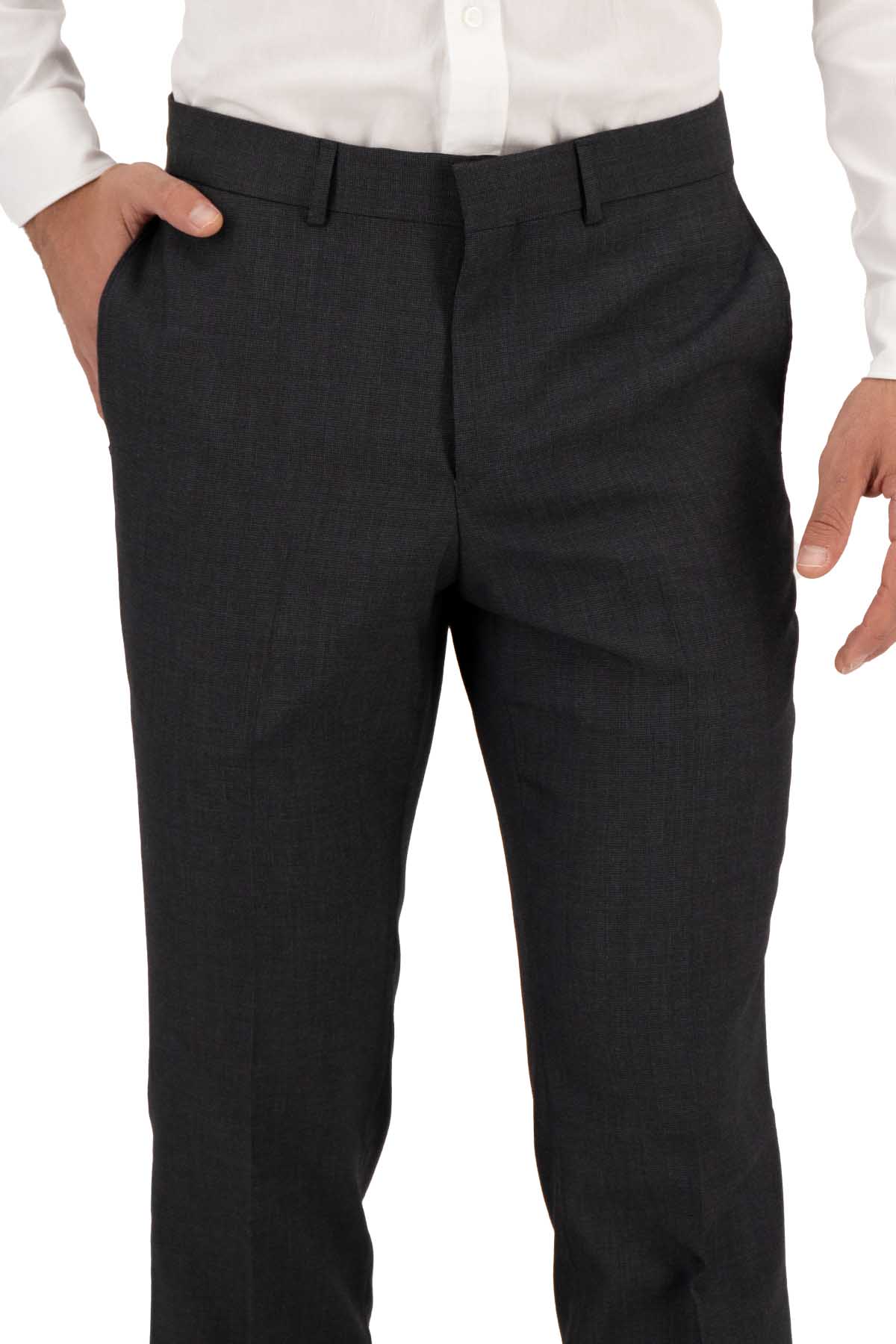 PANTALÓN VESTIR GRIS OXFORD MODERN FIT SONNETI image number 1