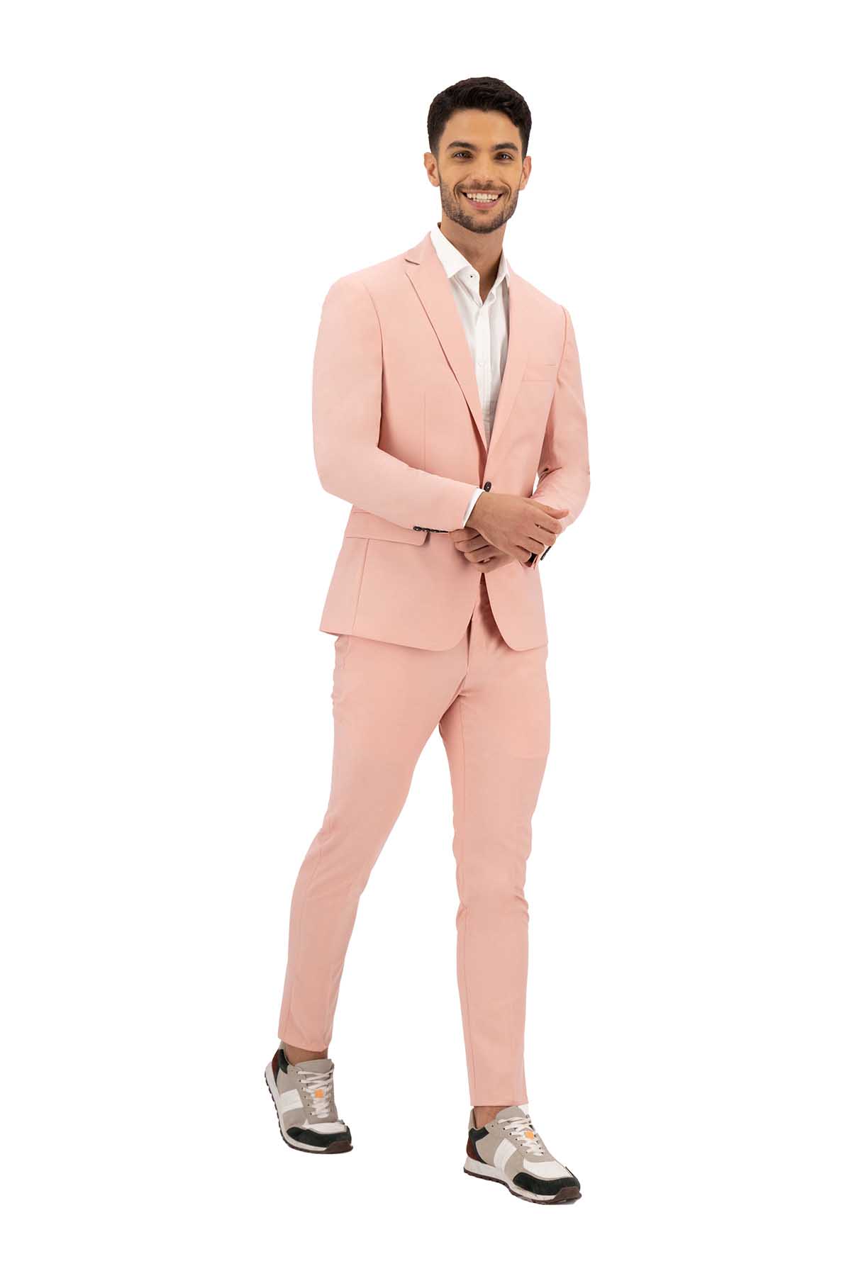 SACO VESTIR BAMBOO FIBER SLIM FIT LMENTAL image number 4