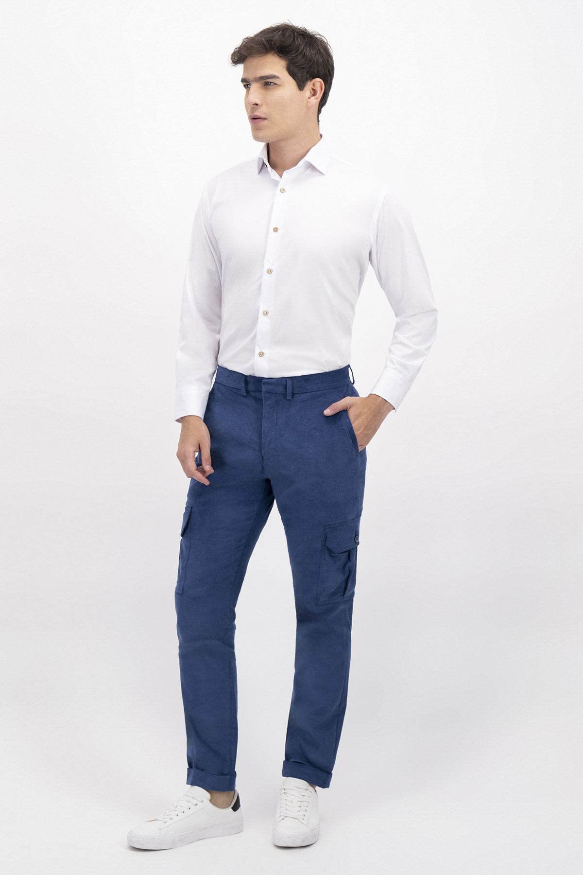 CAMISA CASUAL TLAOLLI CONTEMPORARY FIT MENS FASHION image number 3