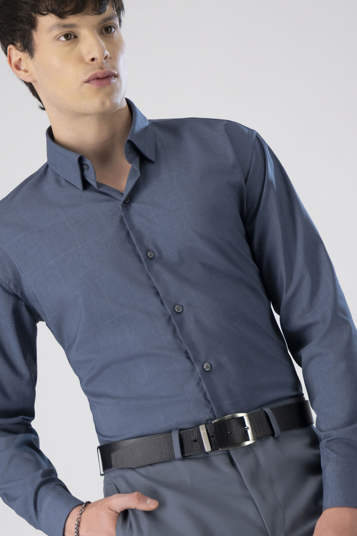 Camisa Formal Bamboo Fiber Slim FitCamisa Formal Bamboo Fiber Slim Fit Lmental