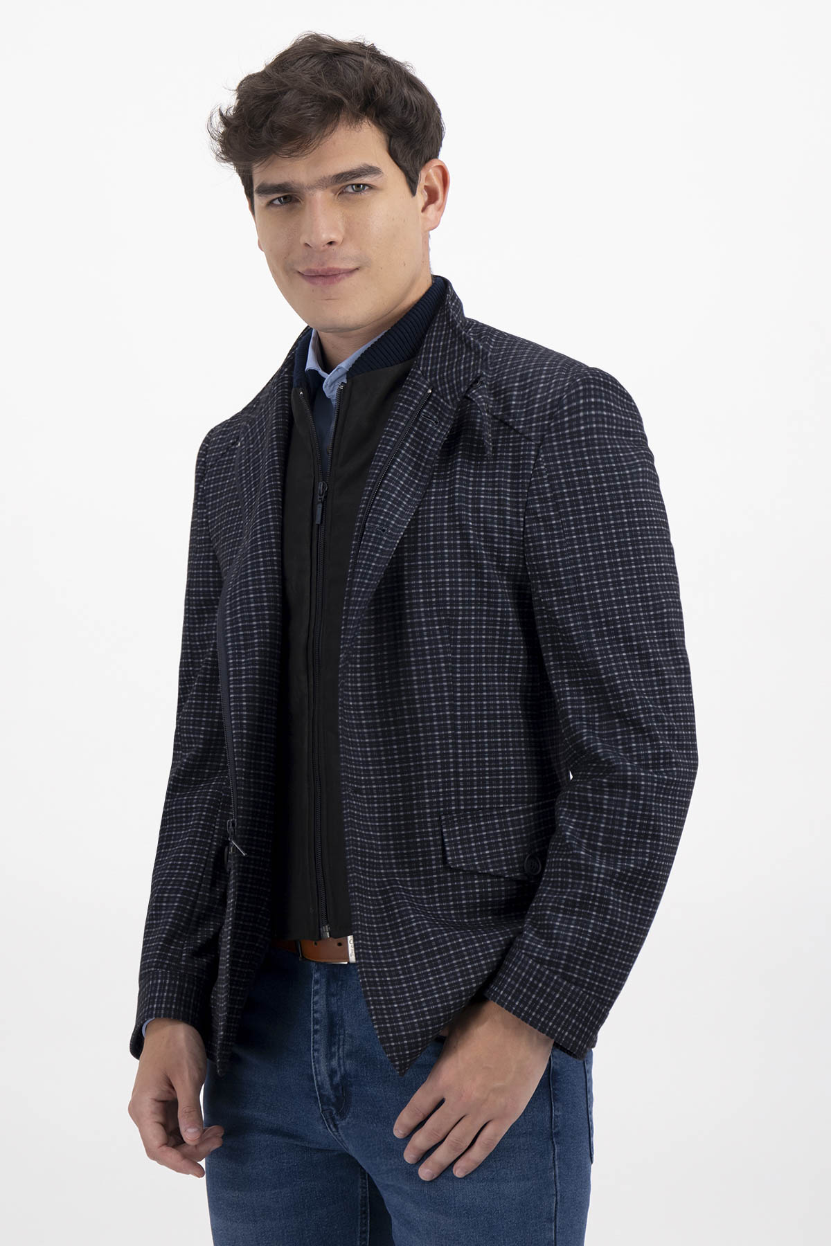 SACO FORMAL SLIM FIT LMENTAL
