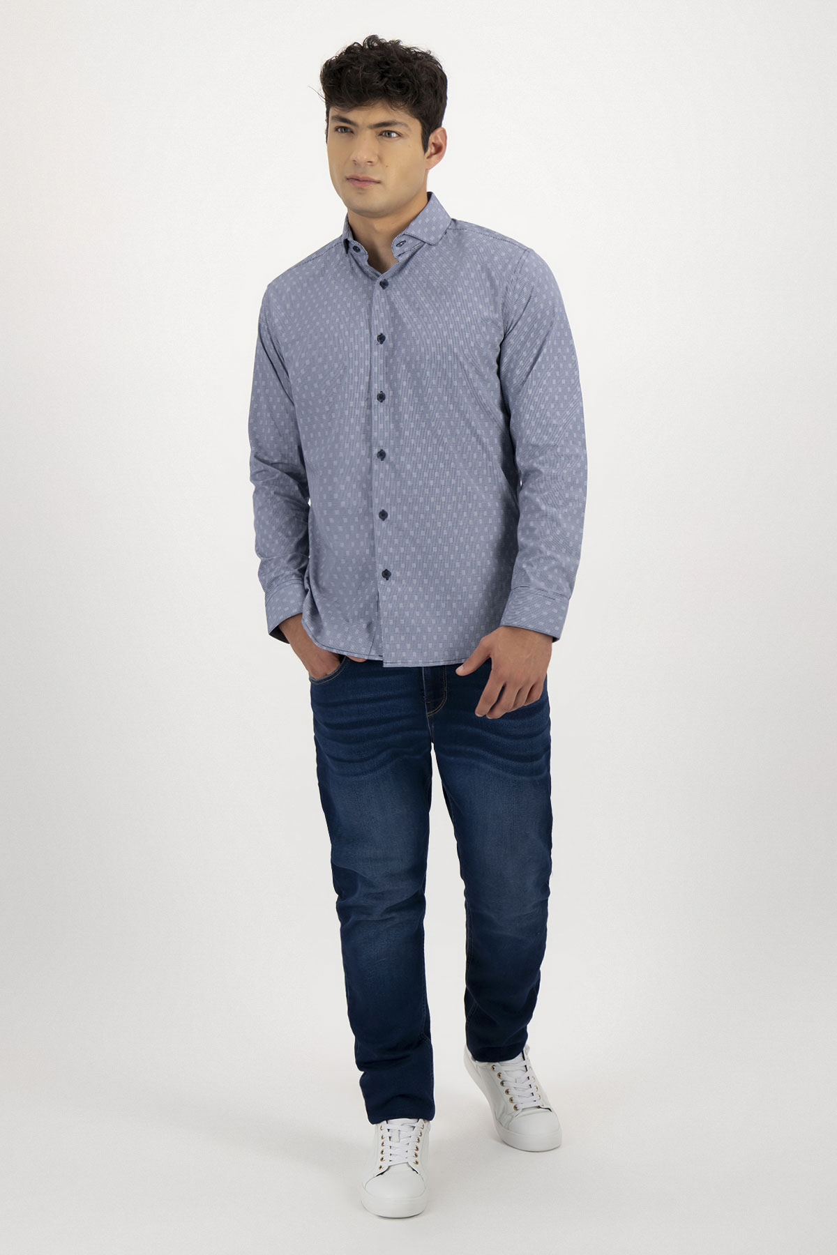 Camisa Formal Bamboo Fiber Slim Fit