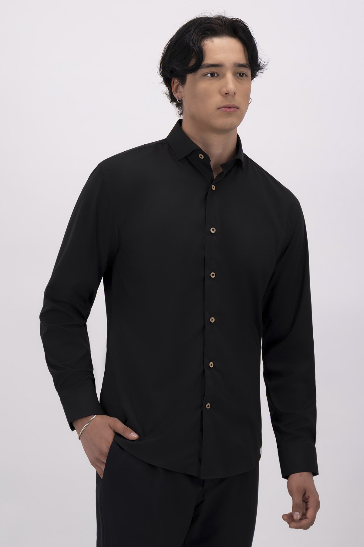 Camisa Formal Tlaolli Slim Fit Lamberti