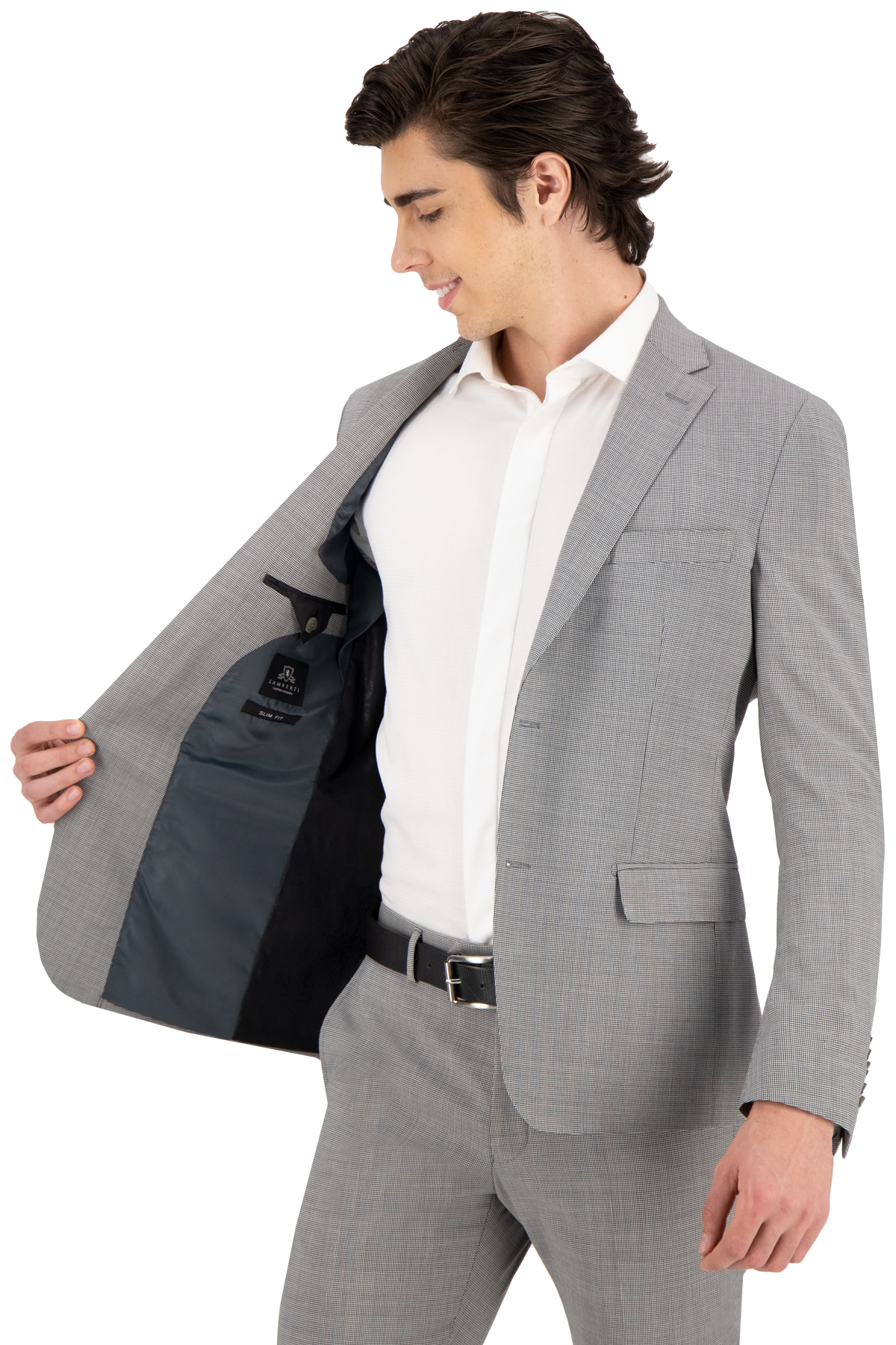 TRAJE SLIM FIT LAMBERTI image number 2