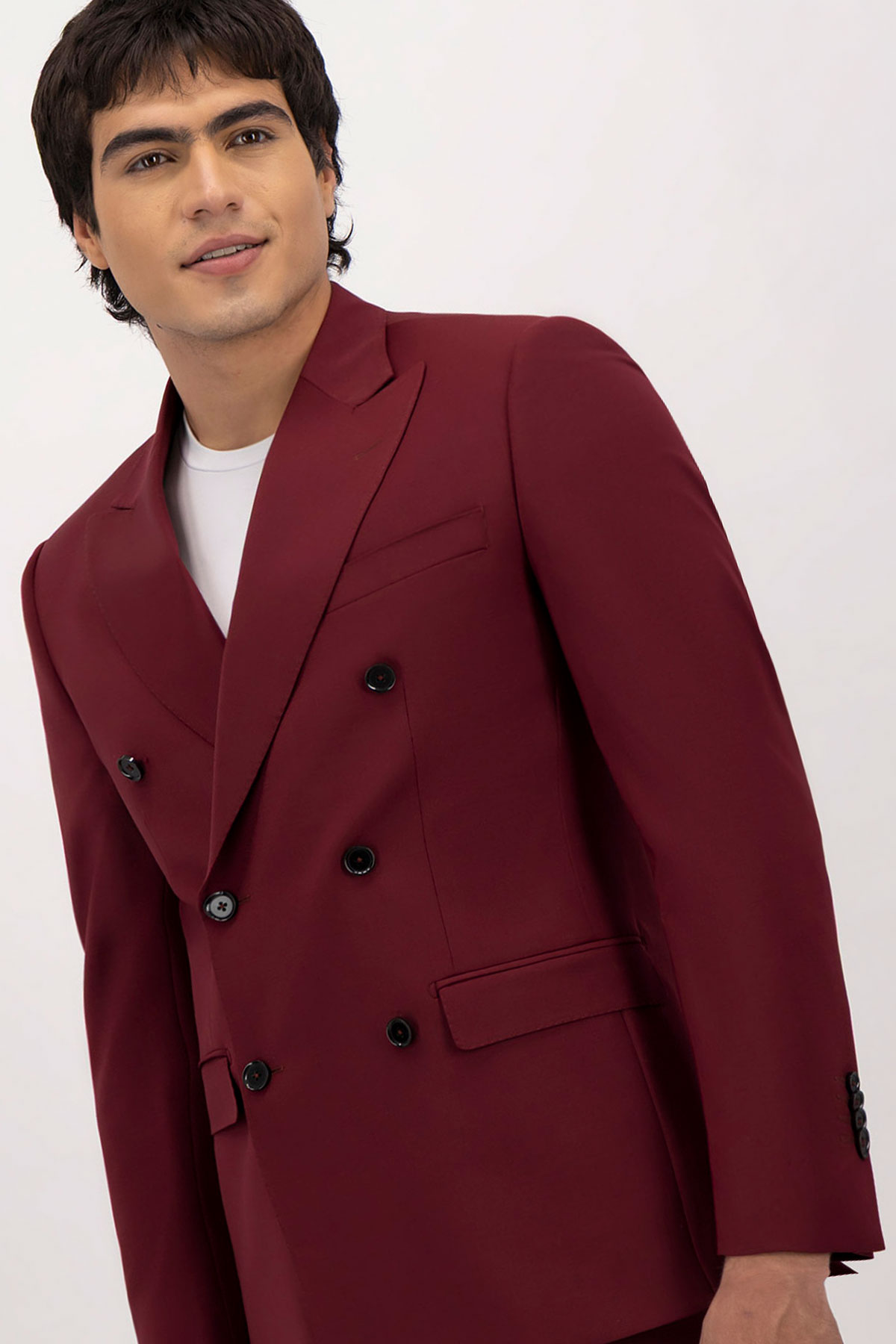 Traje Fresco Di Lana Slim Fit
