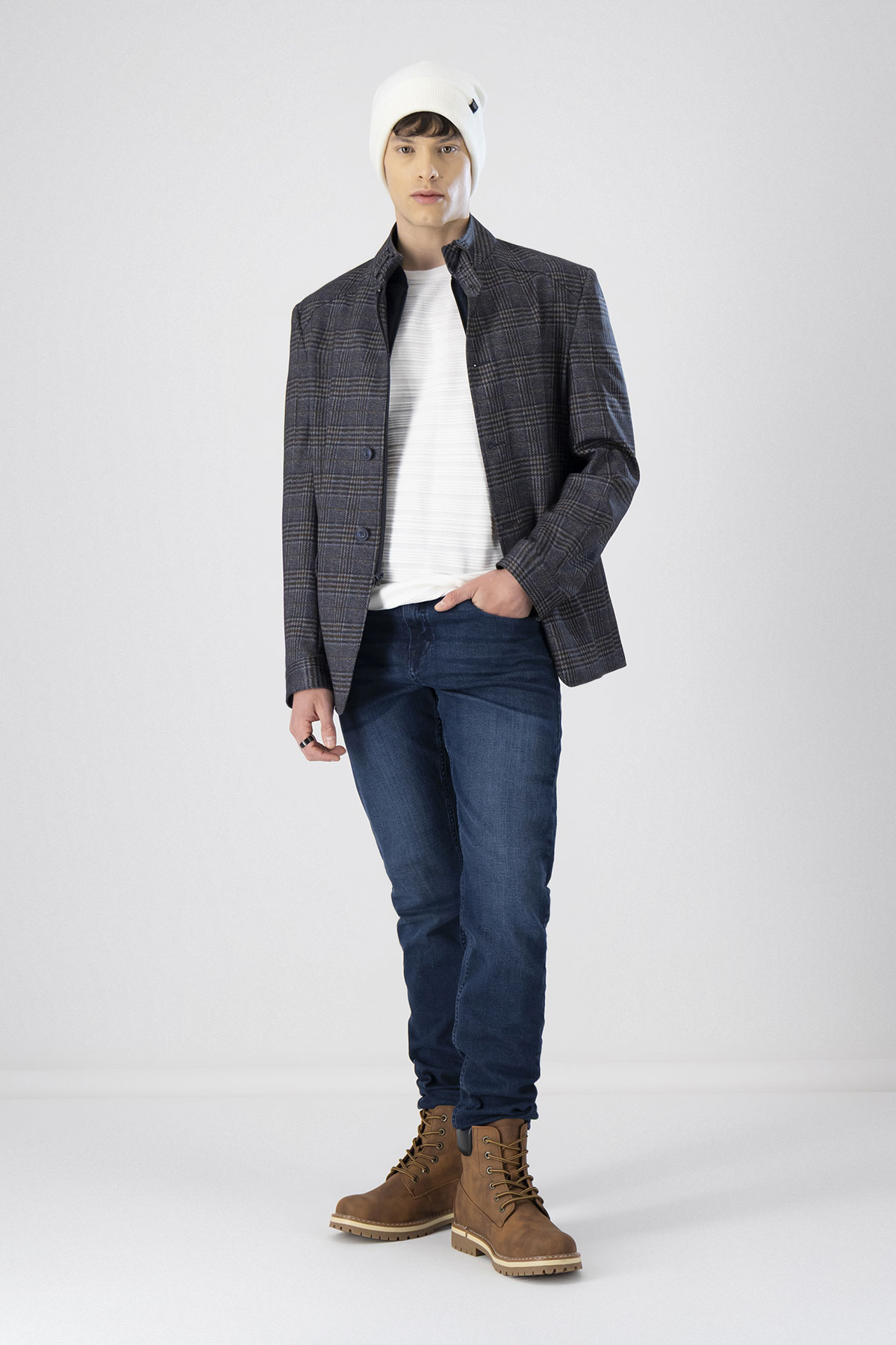 Abrigo Híbrido Slim Fit Lmental