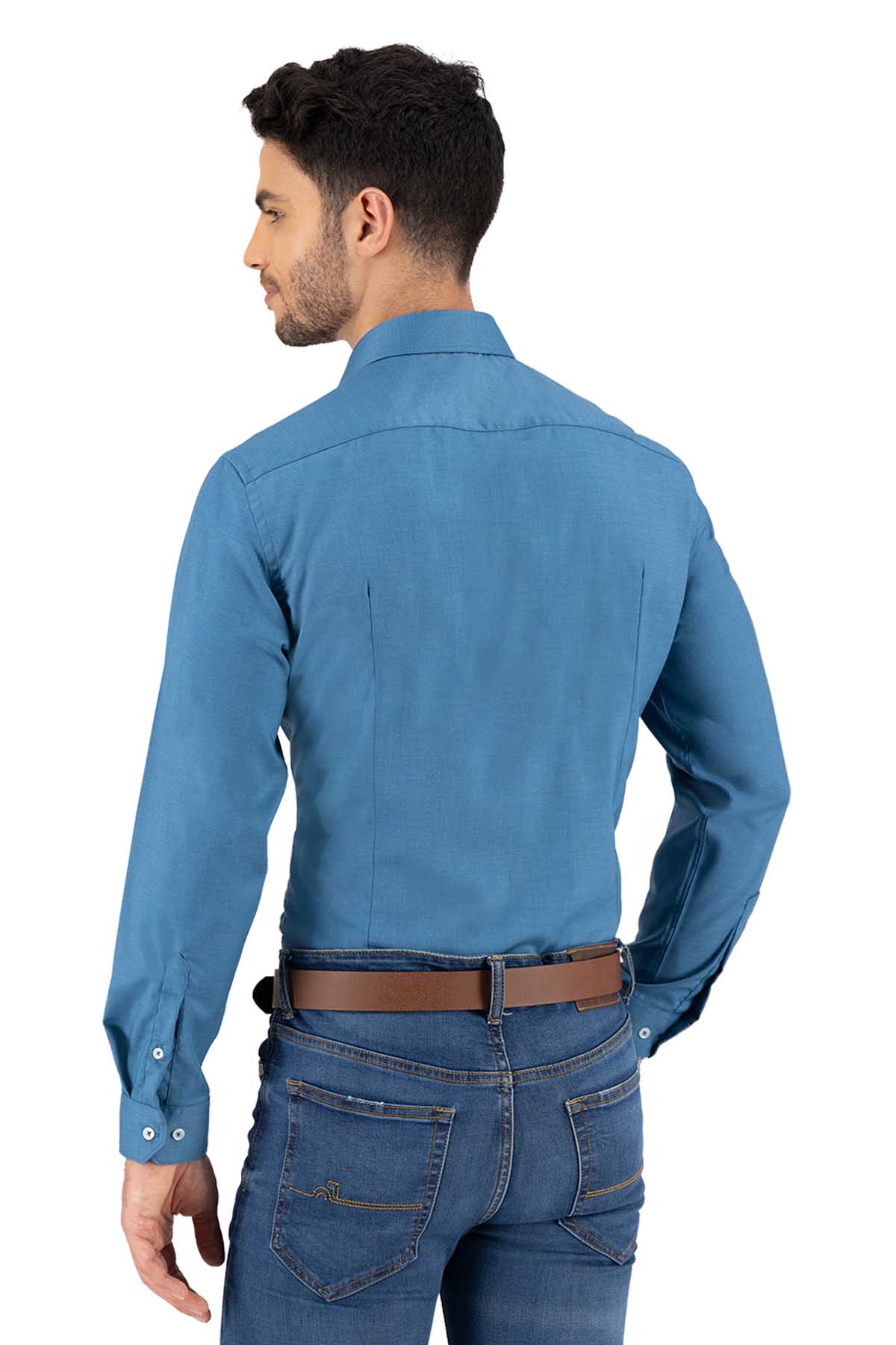 CAMISA VERDE SLIM FIT LMENTAL image number 2
