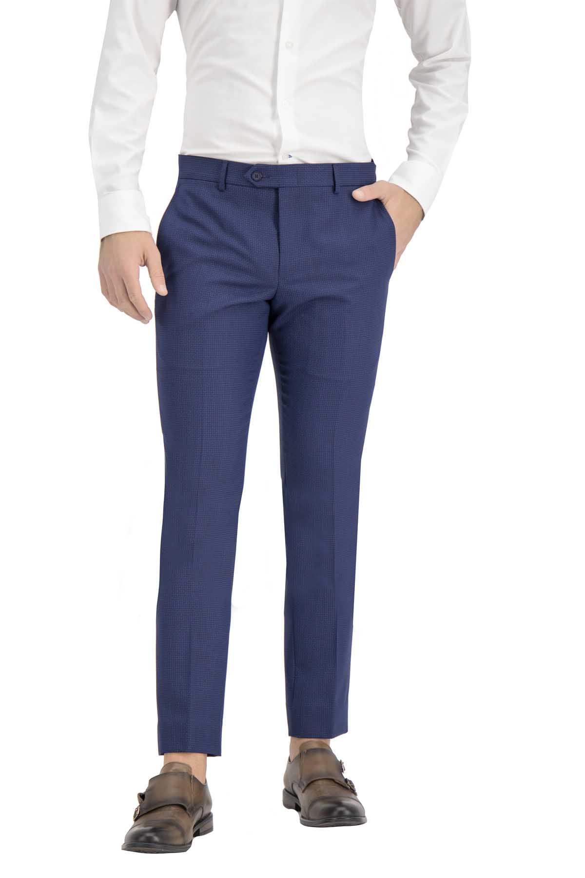 TRAJE AZUL MARINO SLIM LAMBERTI image number 4