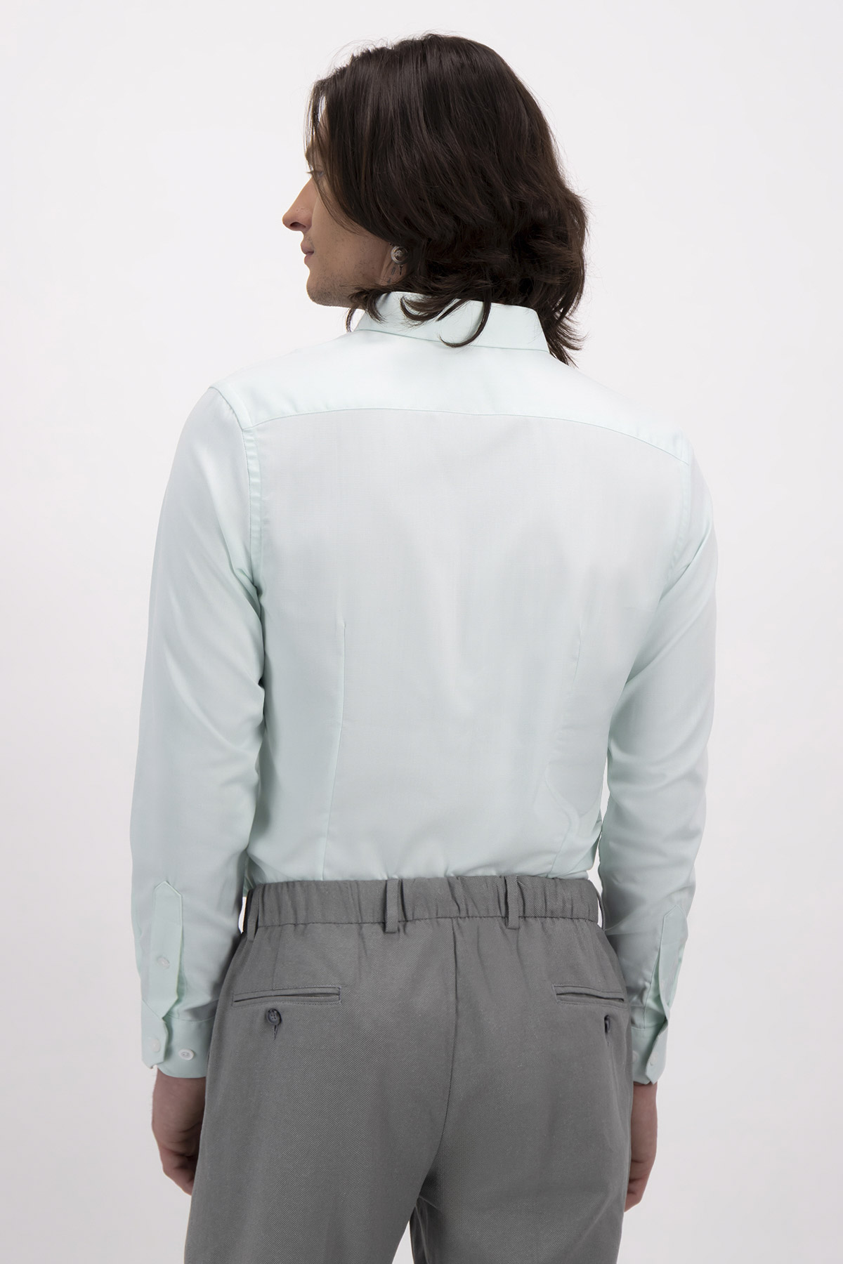 CAMISA FORMAL BAMBOO FIBER SKINNY FIT LMENTAL