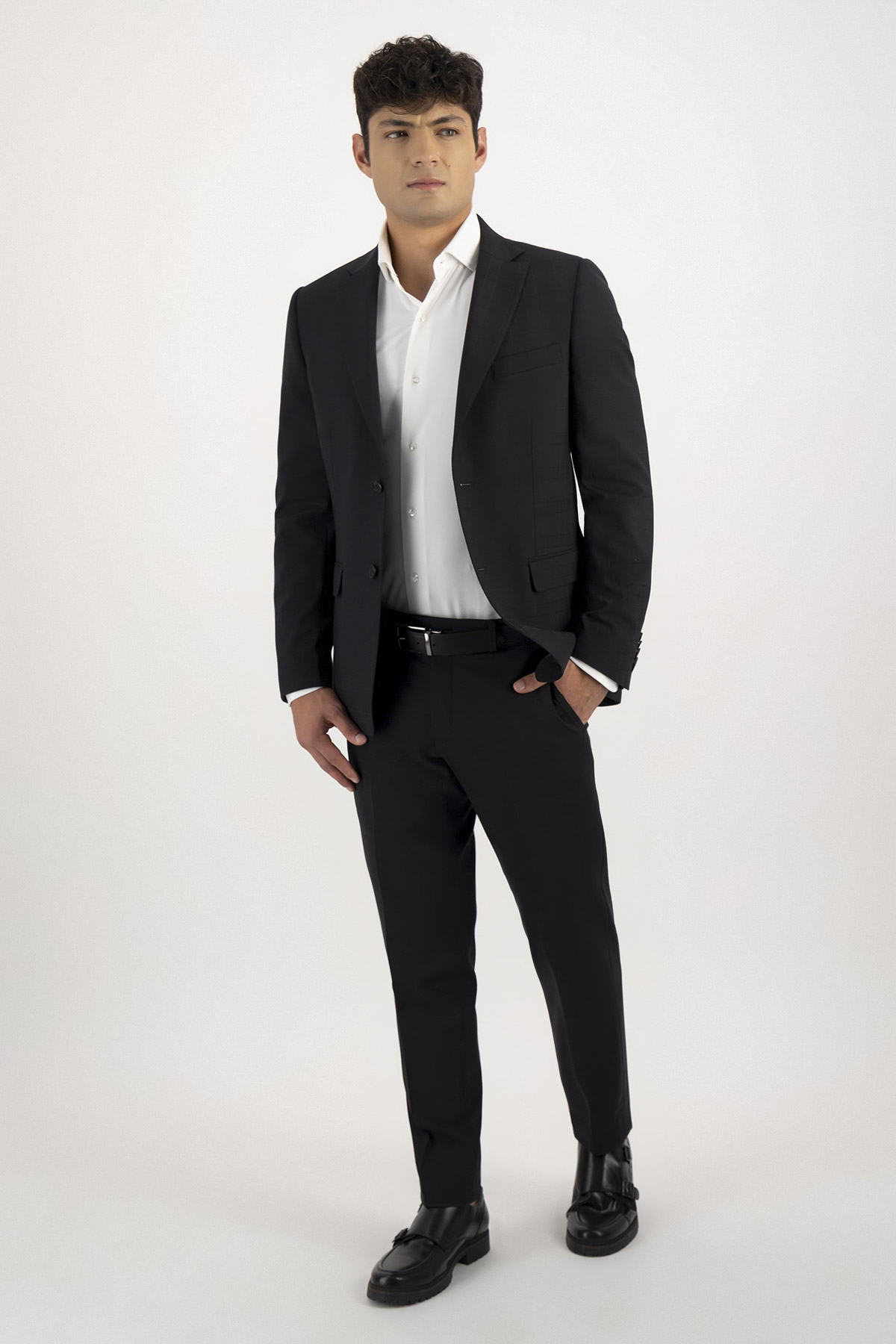 Traje Fresco Di Lana Slim Fit