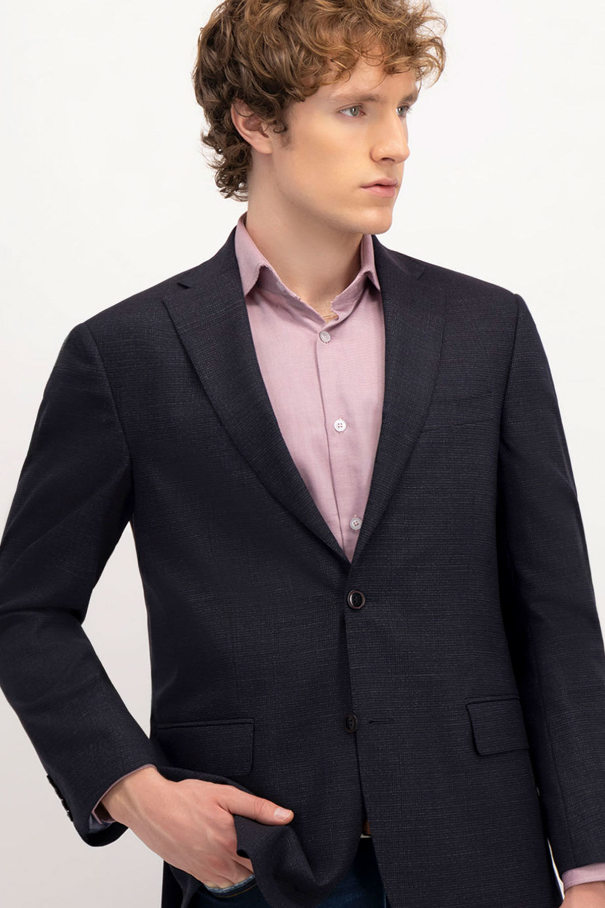 SACO CASUAL FRESCO DI LANA SLIM FIT LAMBERTI