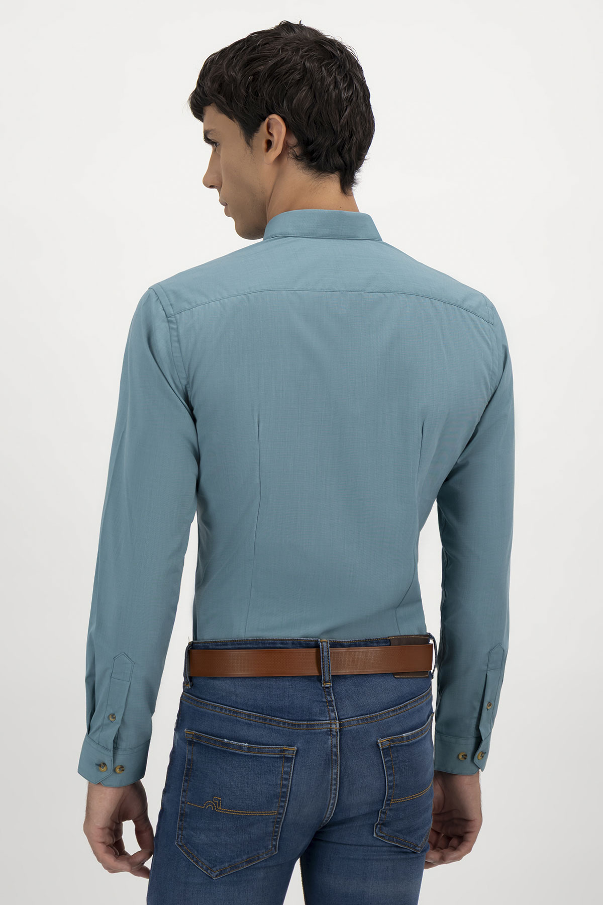Camisa Casual Bamboo Fiber Slim Fit Lmental