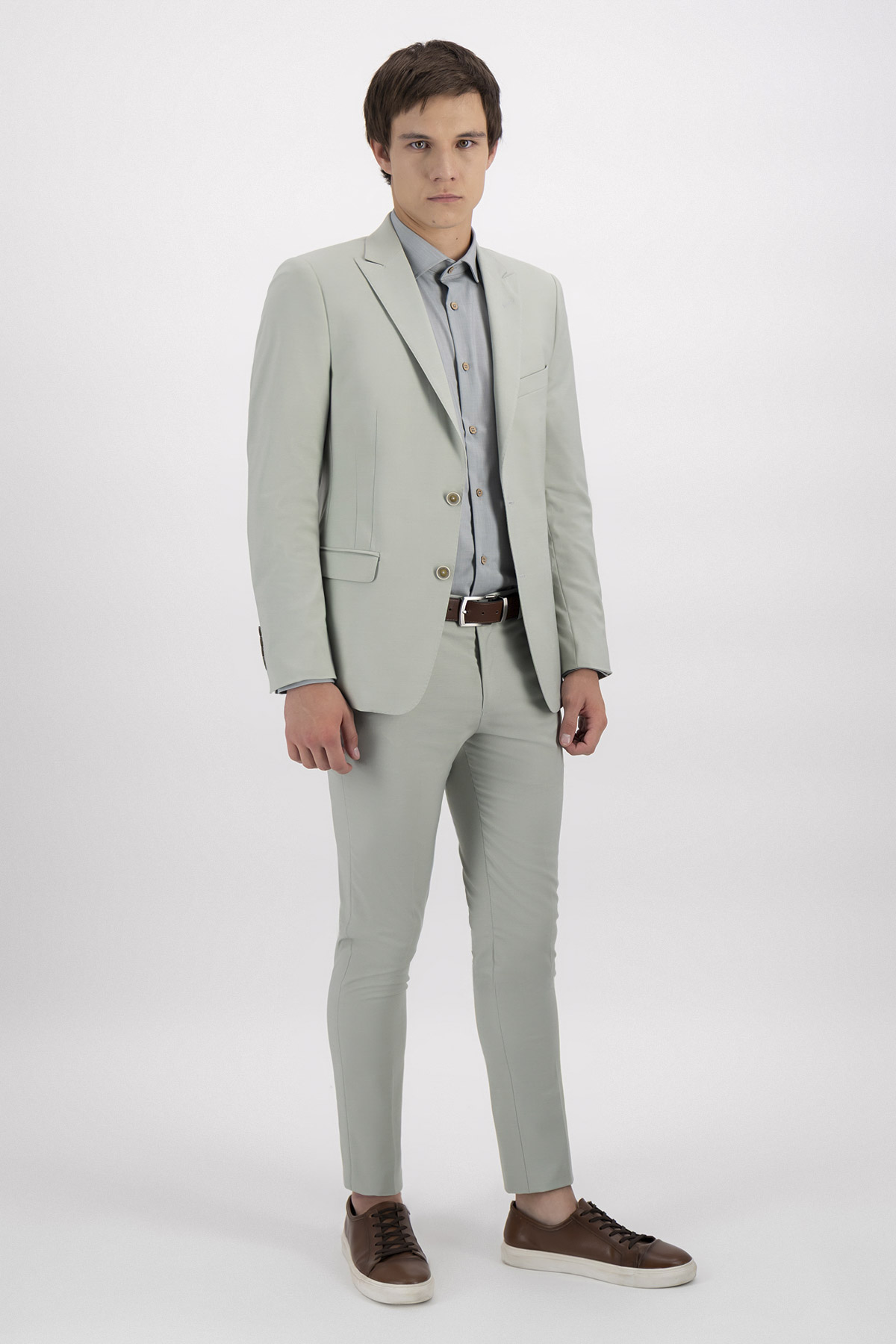 Camisa Formal Tlaolli Slim Fit