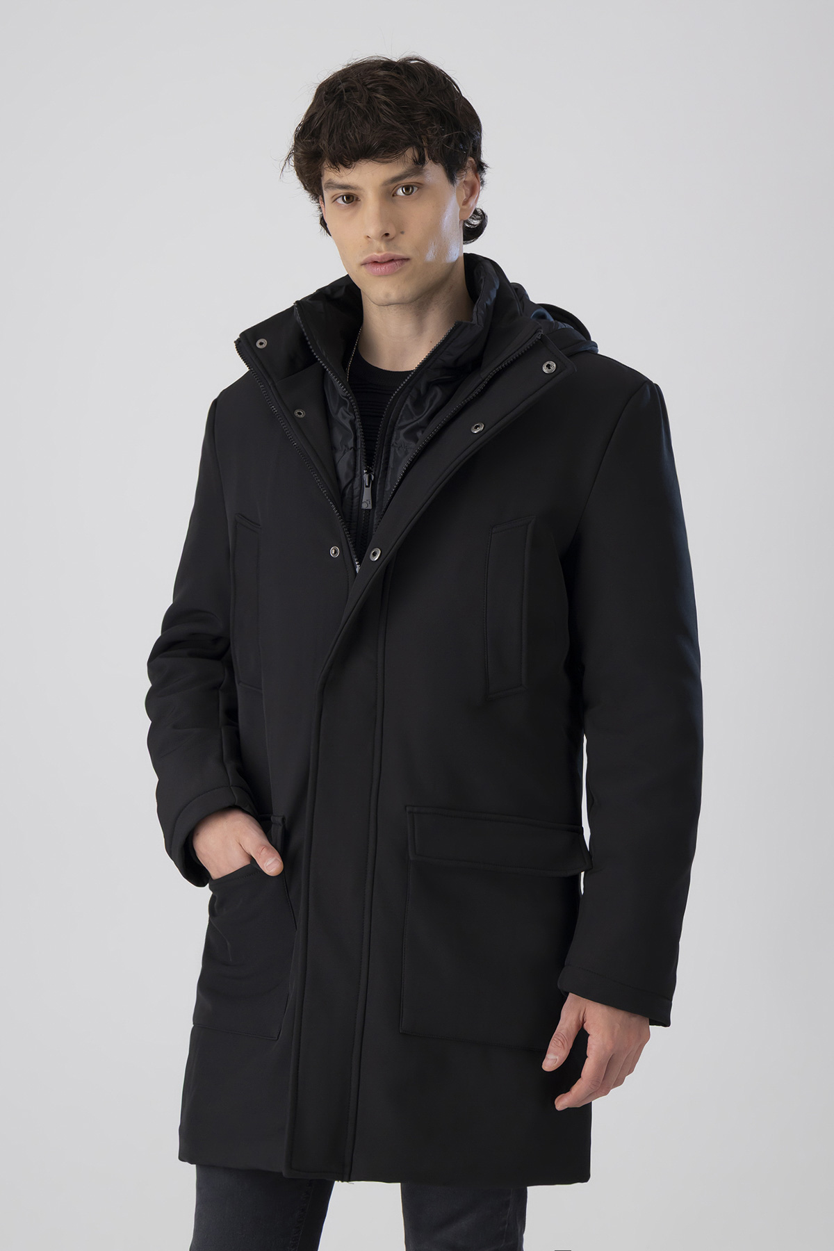 Chamarra Pechera Desmontable Slim Fit Lmental