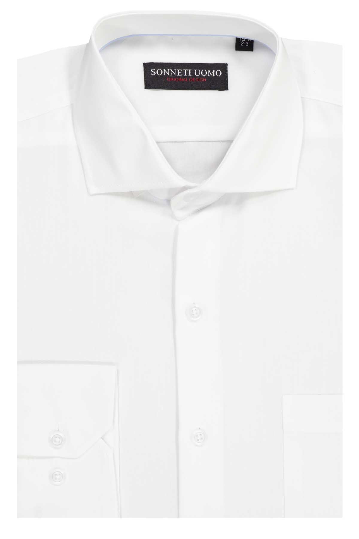 CAMISA VESTIR BLANCA CONTEMPORARY FIT LMENTAL image number 4