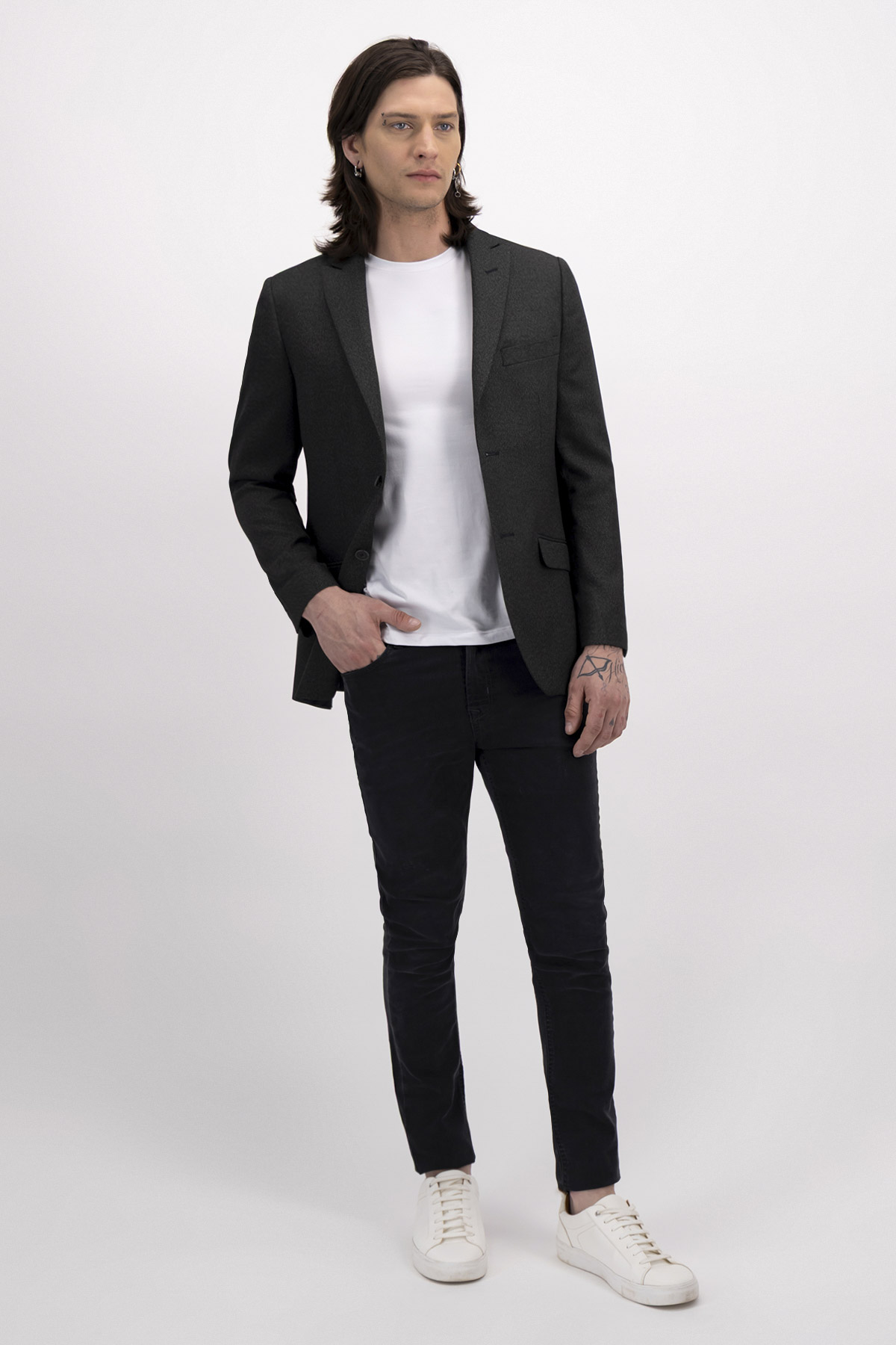 SACO CASUAL SLIM FIT LMENTAL image number 2