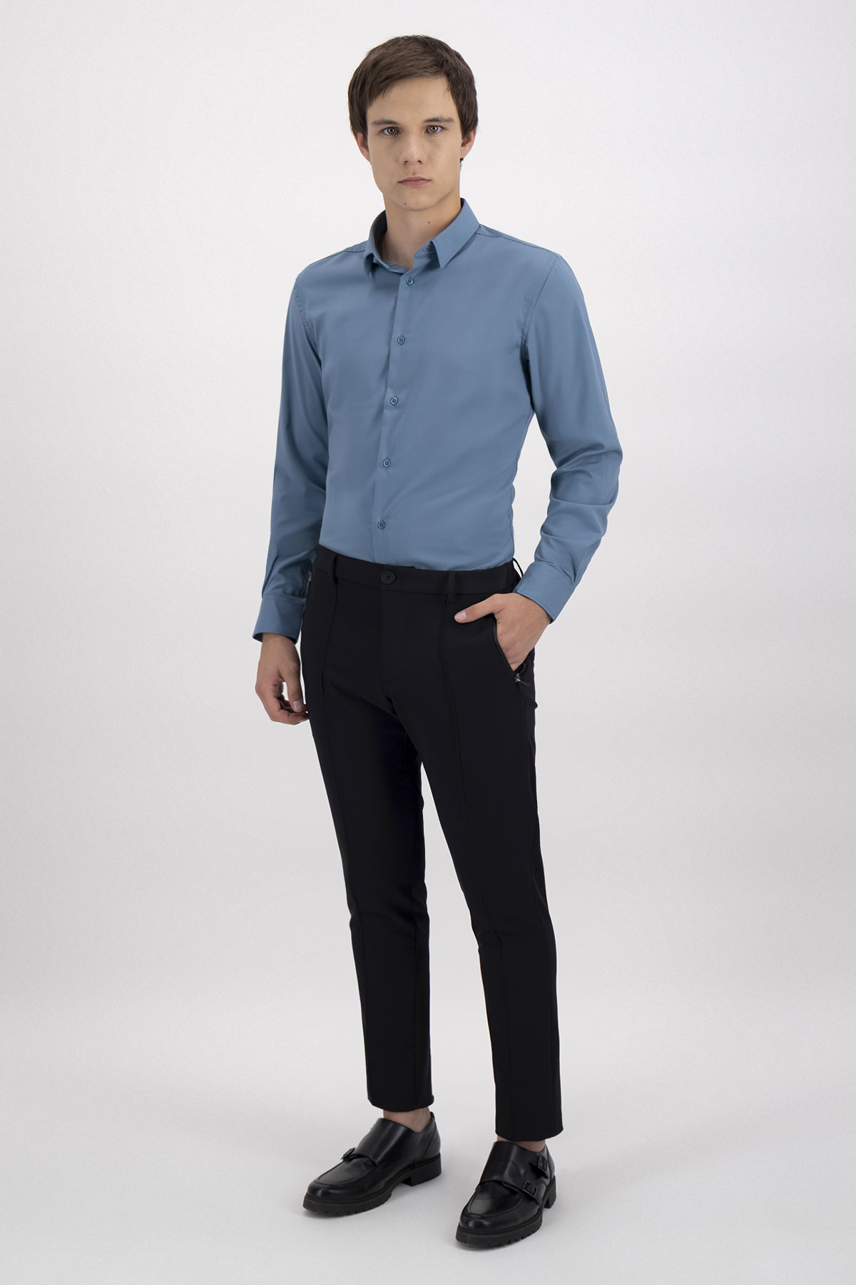 Camisa Formal Milk Skinny Fit image number 3