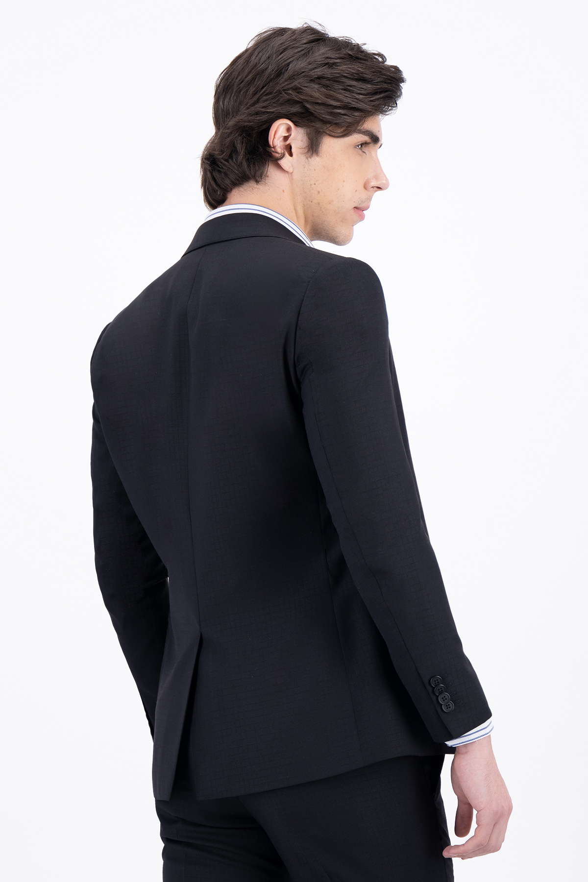 TRAJE NEGRO SLIM FIT LAMBERTI image number 2