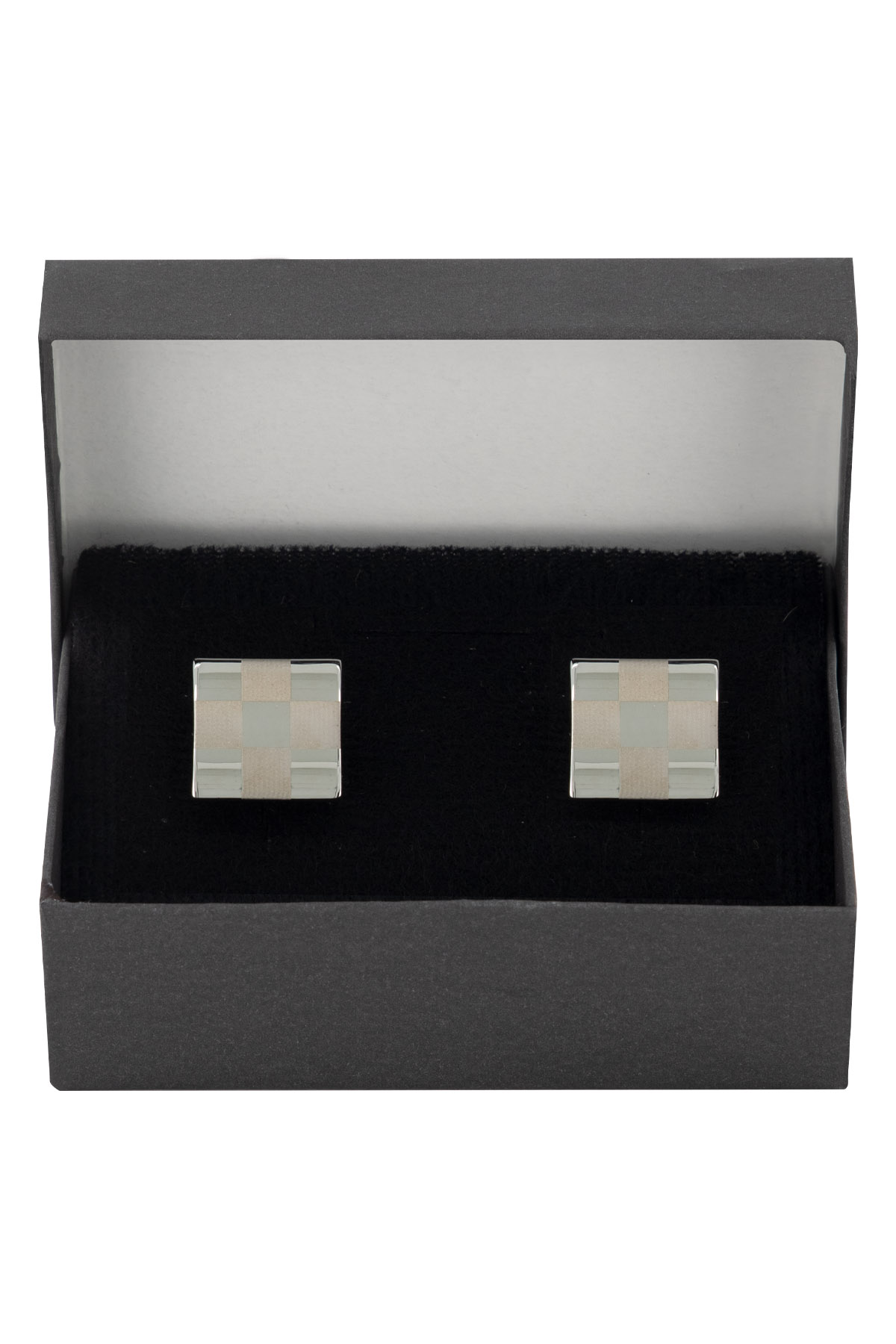 MANCUERNILLA GRIS MENS FASHION