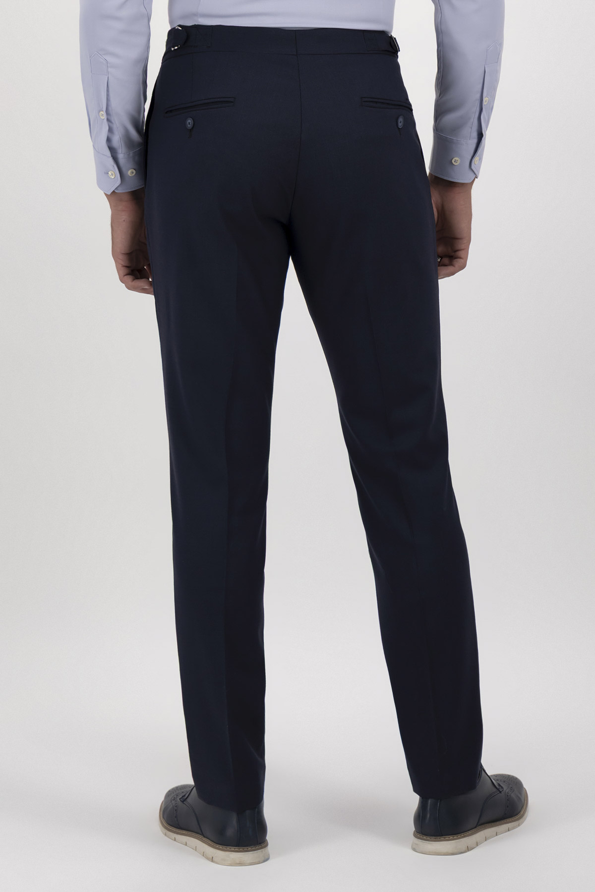 Pantalón Formal Fresco Di Lana Slim Fit Lamberti