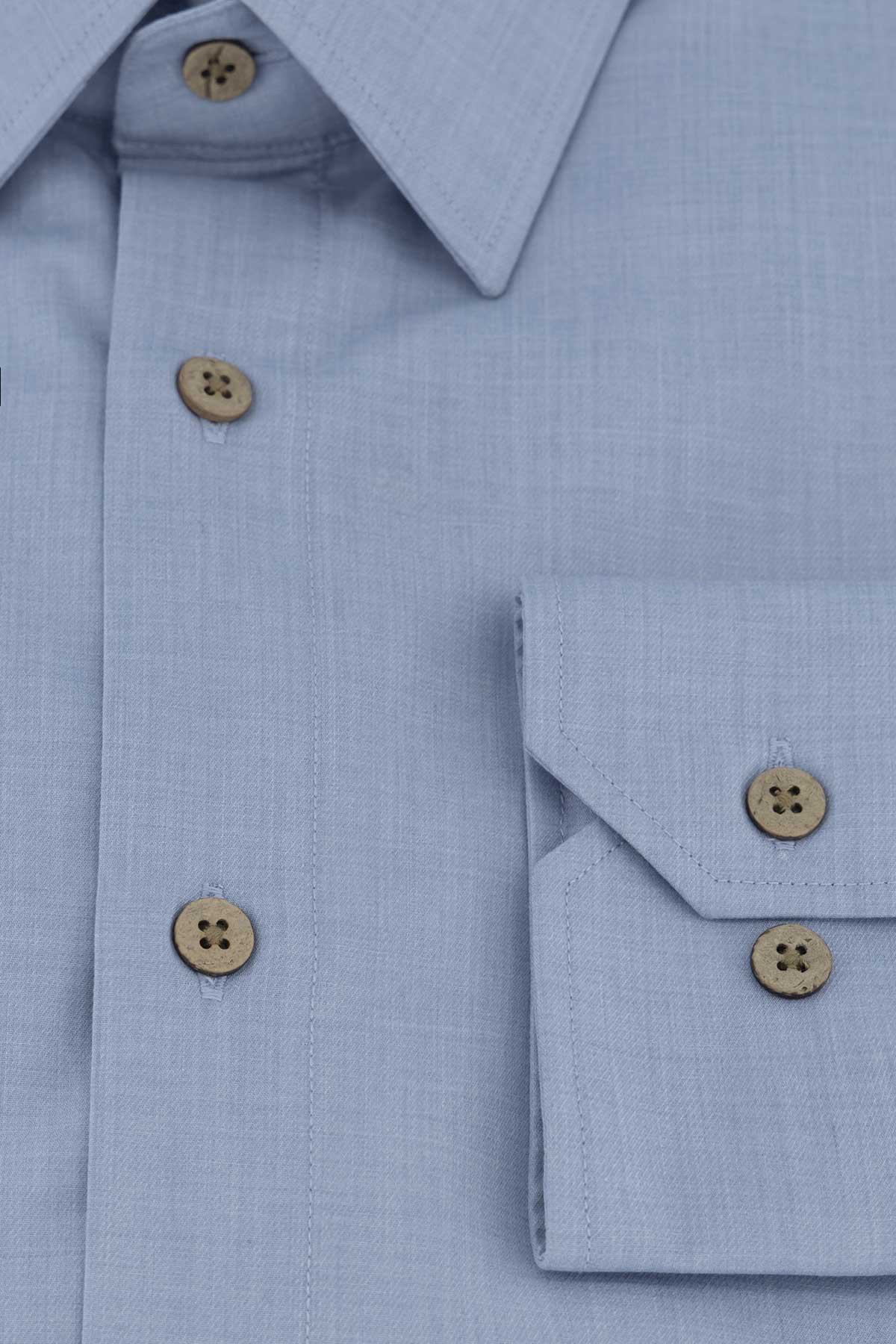 CAMISA FORMAL TLAOLLI CONTEMPORARY FIT MENS FASHION image number 3