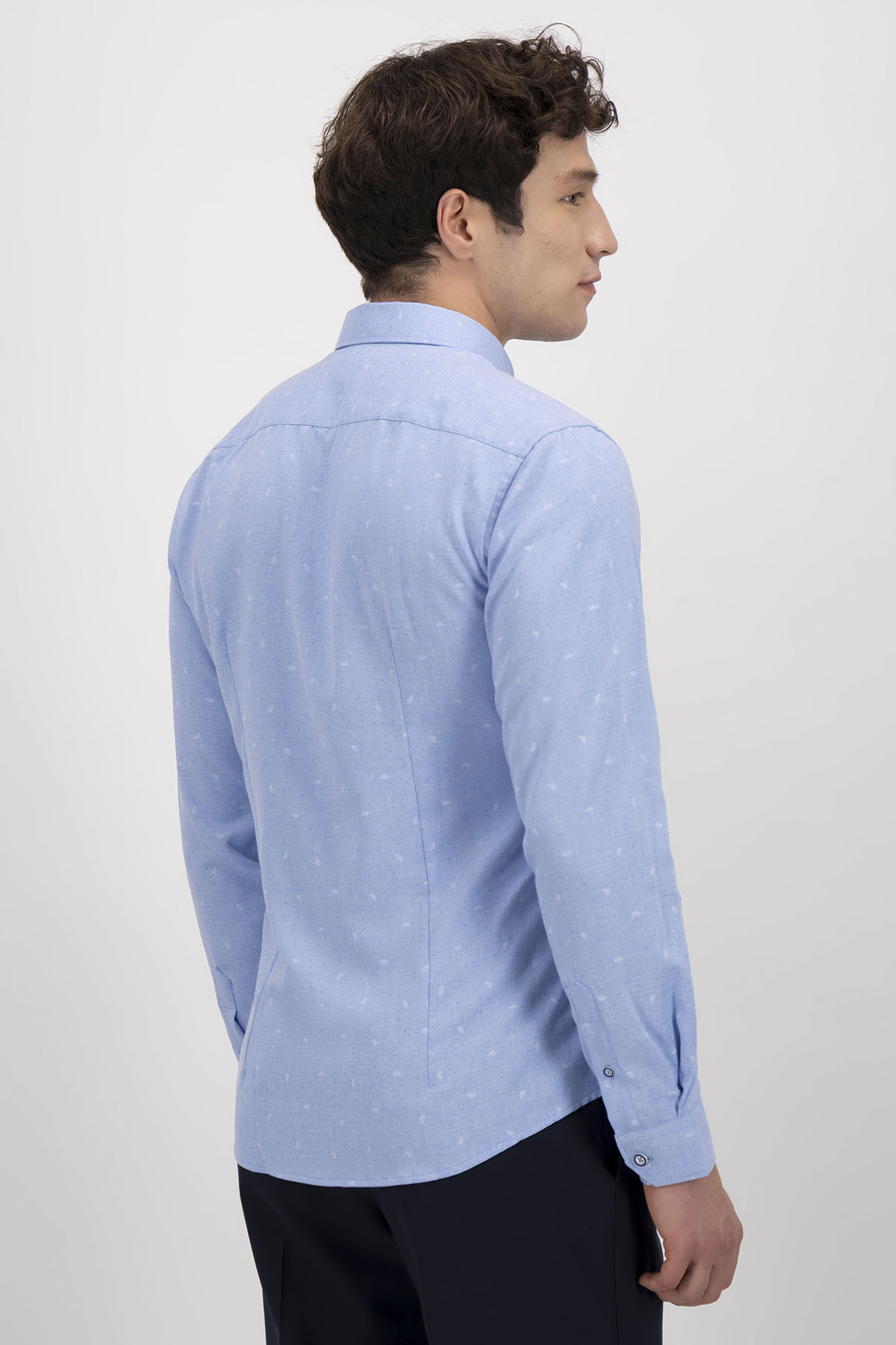 Camisa Casual Bamboo Fiber Slim image number 2