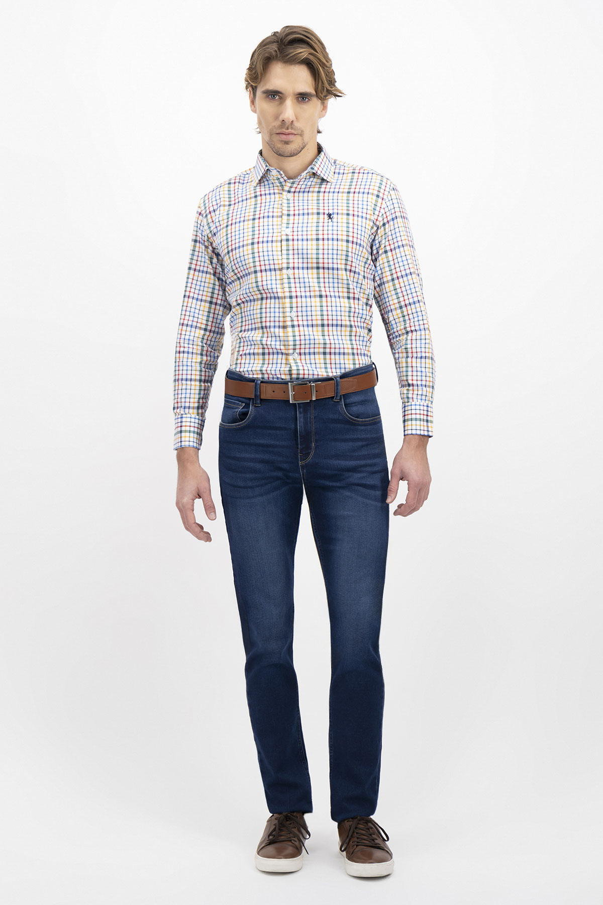 CAMISA CASUAL TENCEL EASY DRY CONTEMPORARY FIT LAMBERTI image number 2