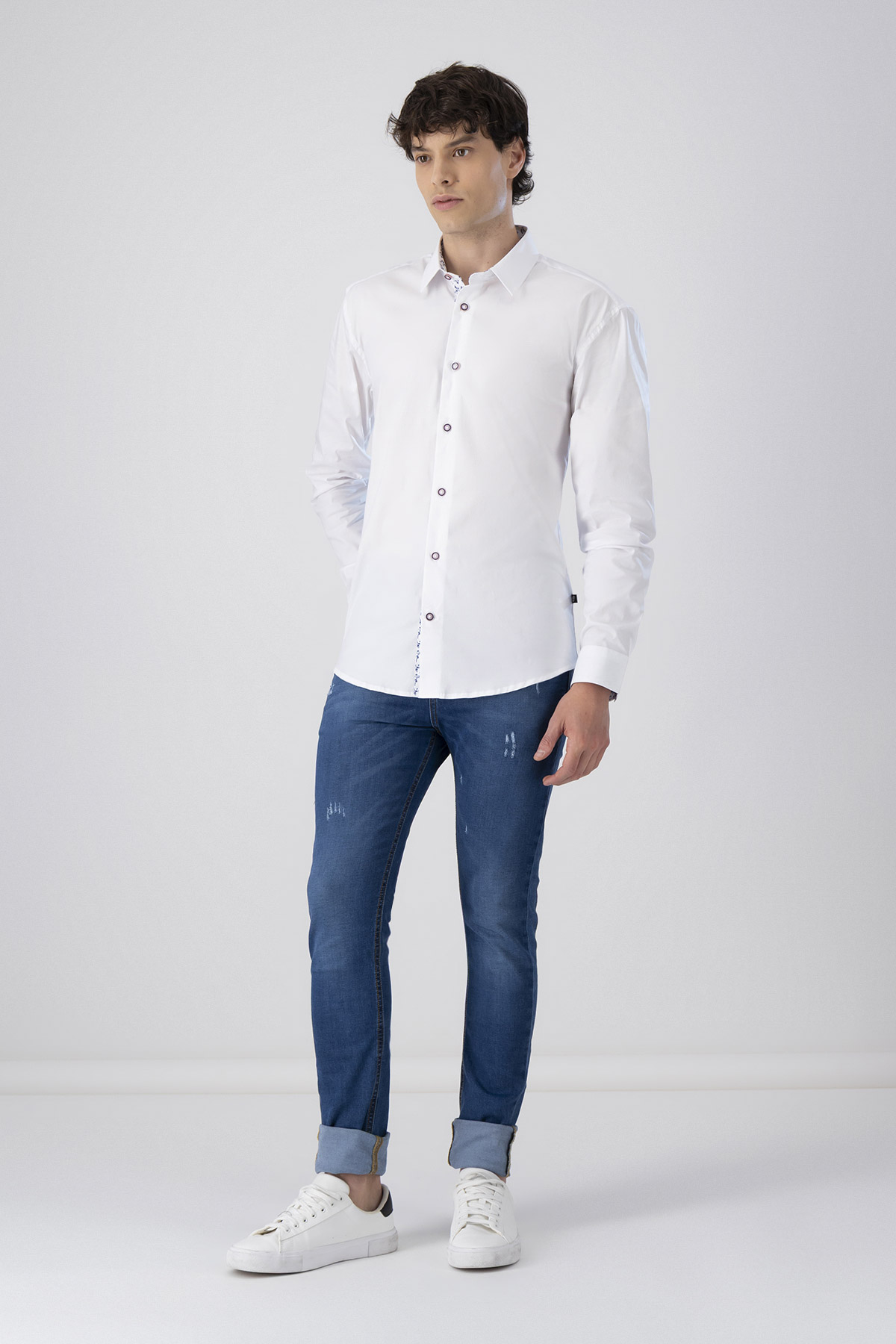 Camisa Casual Move Slim Fit Lmental