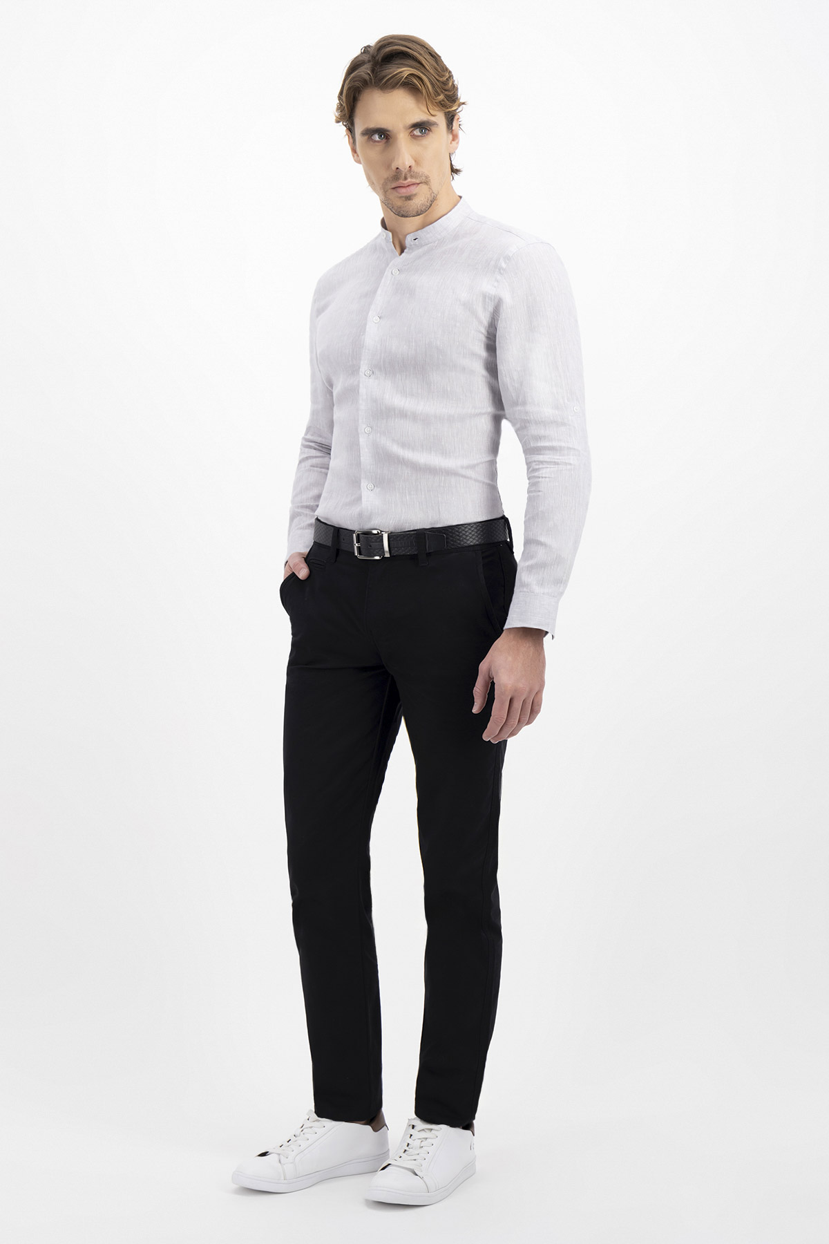 CAMISA CASUAL SLIM FIT LMENTAL image number 3