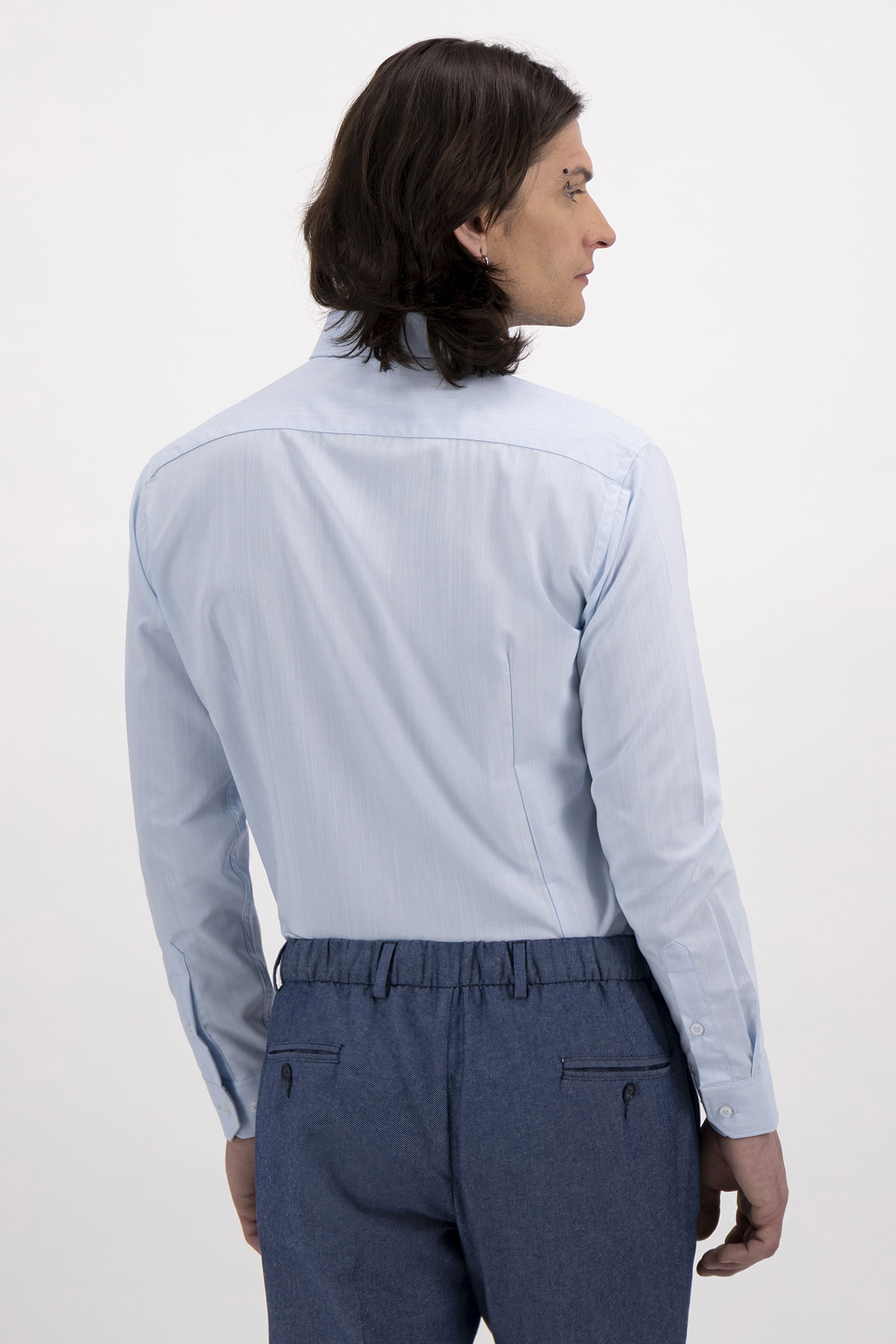 CAMISA FORMAL MILK TOUCH SLIM FIT LMENTAL image number 1