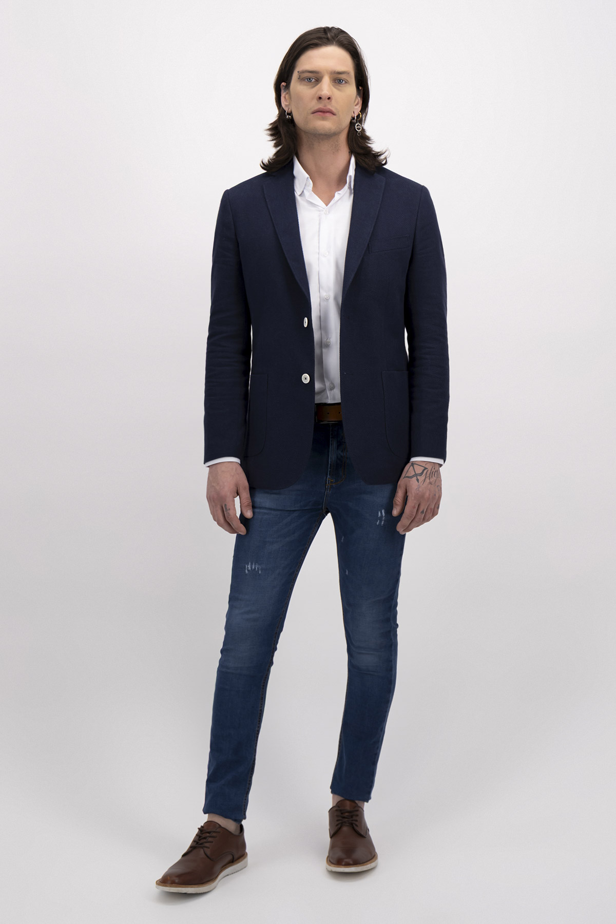 SACO CASUAL SLIM FIT LMENTAL image number 2