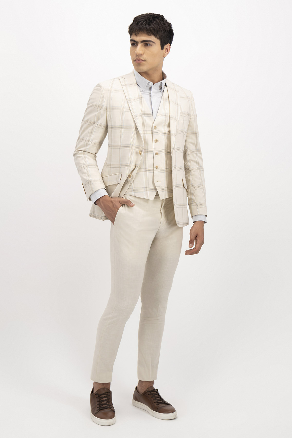 SACO SEPARATE SLIM FIT LMENTAL image number 2